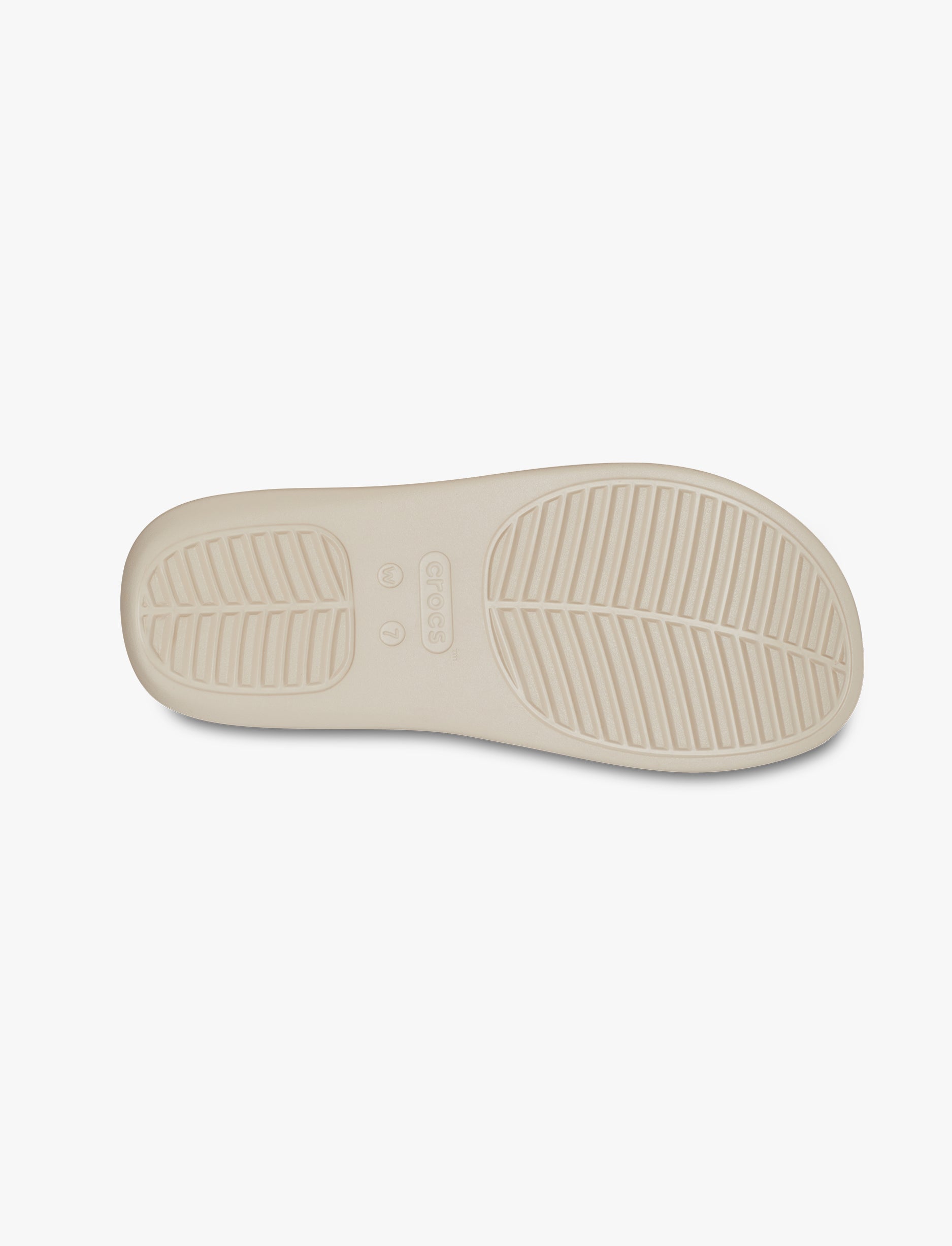 Crocs Getaway Platform Flip - כפכפי אצבע פלטפורמה קרוקס לנשים בצבע סטוקו