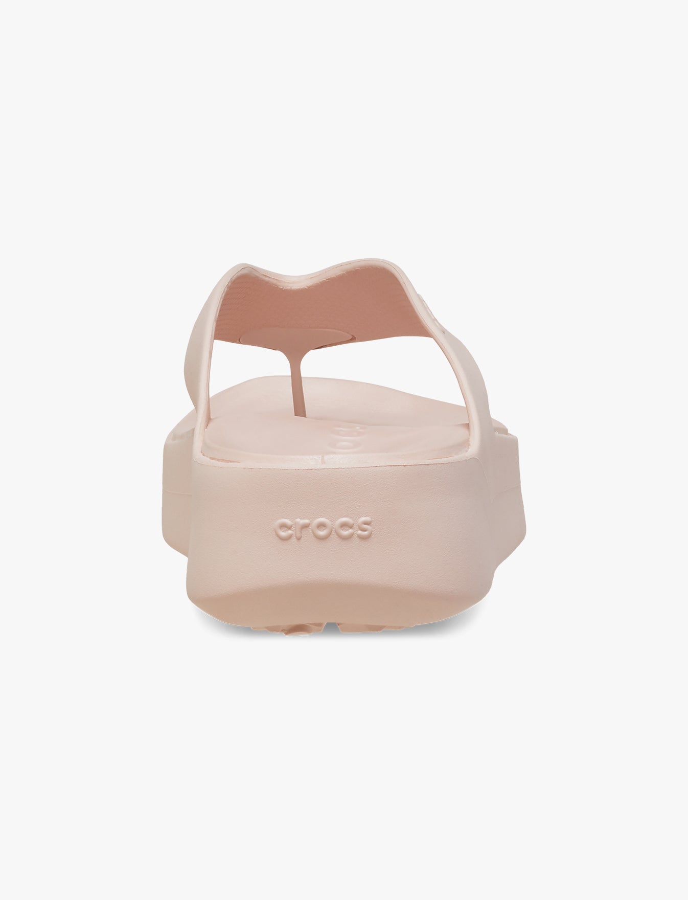 Crocs Getaway Platform Flip - כפכפי אצבע פלטפורמה קרוקס לנשים בצבע קוורץ