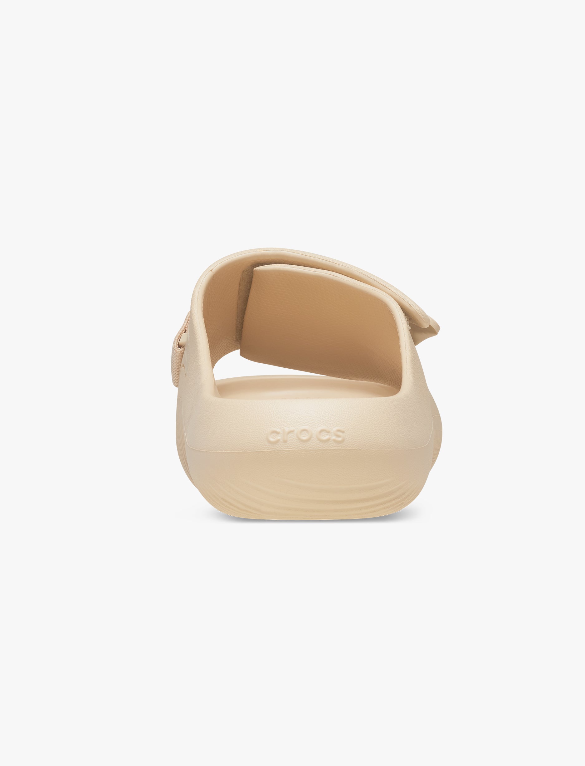 Crocs Mellow Luxe Recovery Slide  -'כפכפי קרוקס לגברים בצבע שיטקה בז