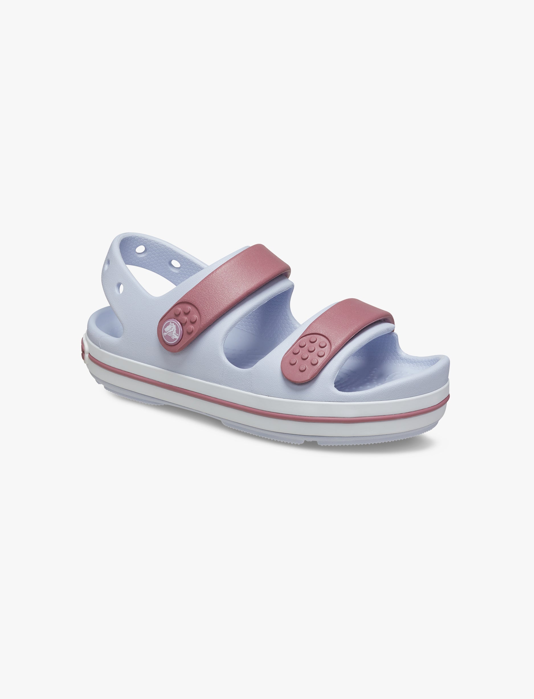 Crocs Crocband Cruiser Sandal K -  סנדלי קרוקבנד לילדים בצבע סגלגל חלומי/קסיס