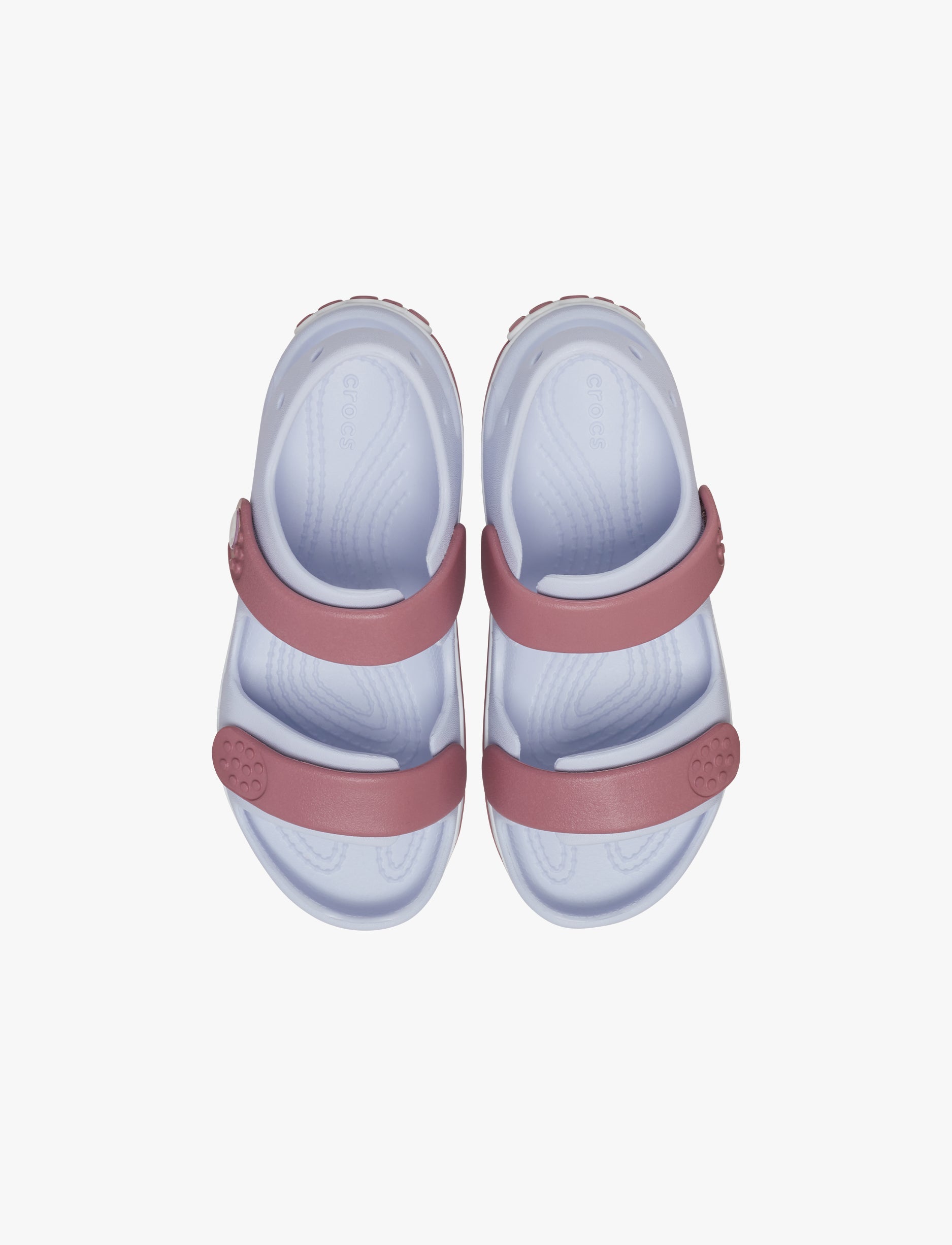 Crocs Crocband Cruiser Sandal K -  סנדלי קרוקבנד לילדים בצבע סגלגל חלומי/קסיס