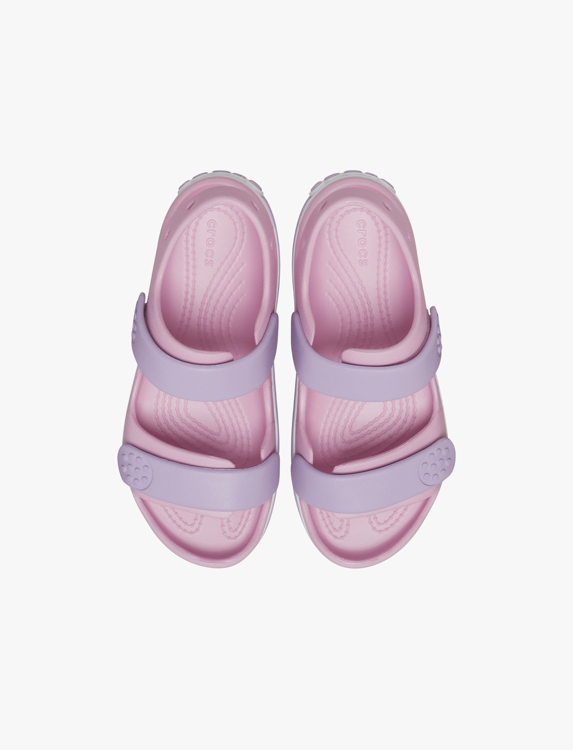 Crocs Crocband Cruiser Sandal K -  סנדלי קרוקבנד לילדים בצבע בלרינה/לבנדר