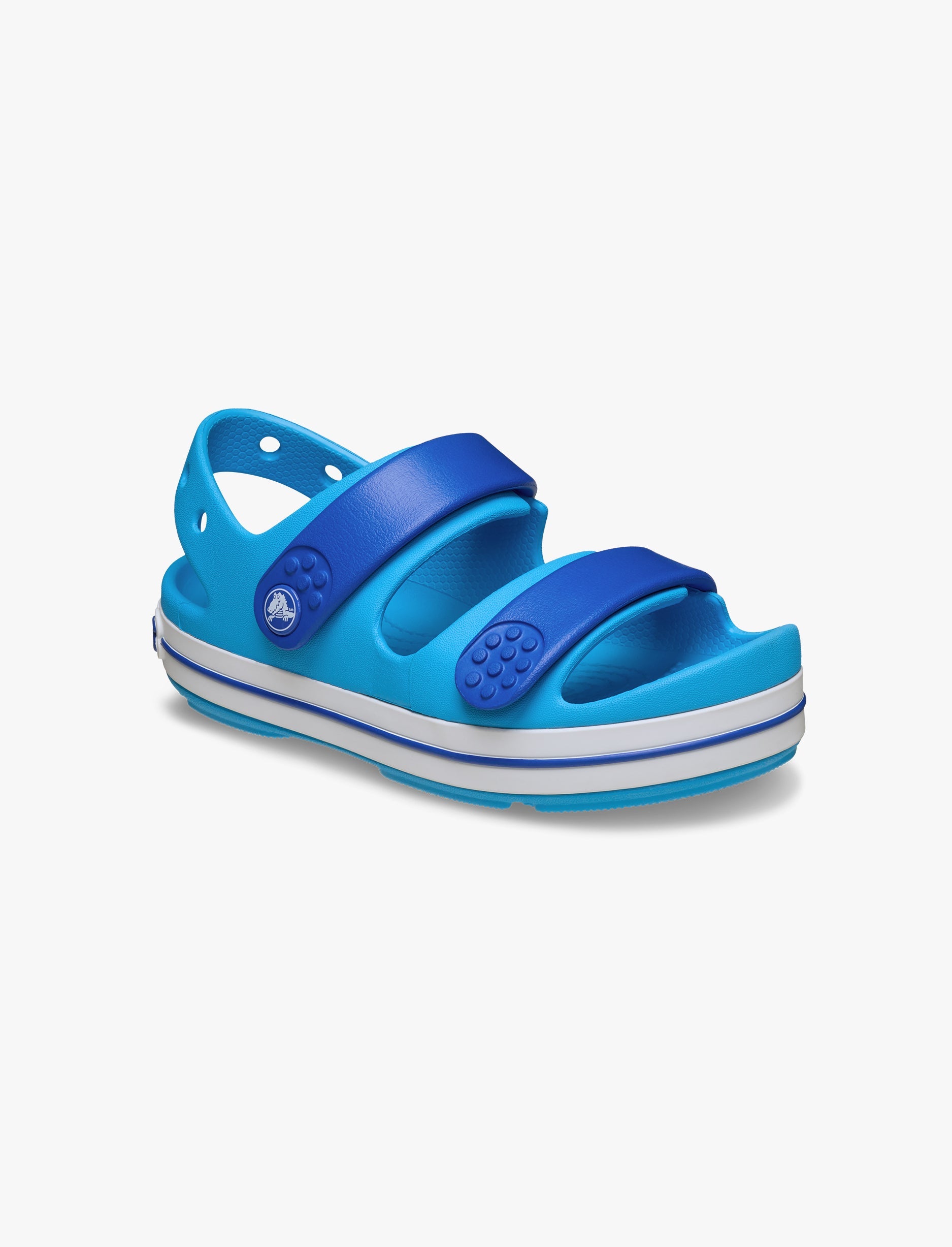 Crocs Crocband Cruiser Sandal T - סנדלי קרוקבנד לילדים בצבע כחול ונציאני/כחול בו מידות קטנות