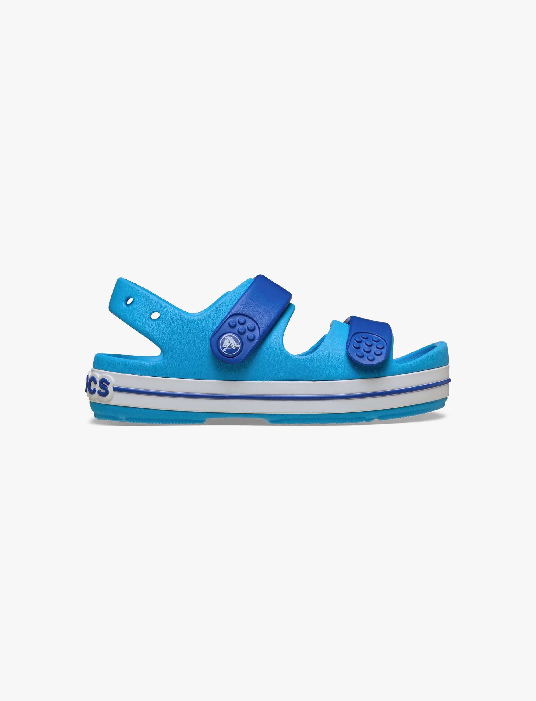 Crocs Crocband Cruiser Sandal T - סנדלי קרוקבנד לילדים בצבע כחול ונציאני/כחול בו מידות קטנות