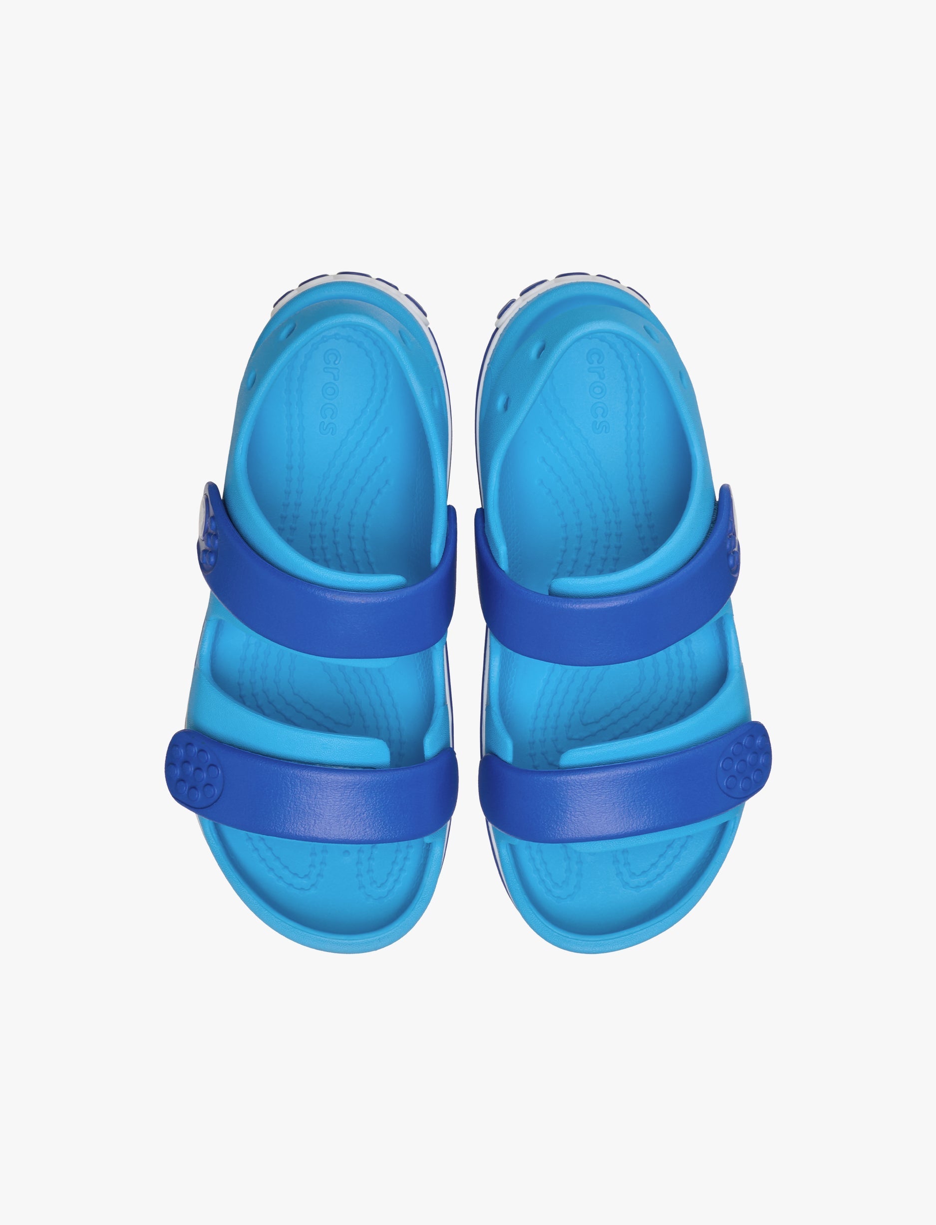 Crocs Crocband Cruiser Sandal T - סנדלי קרוקבנד לילדים בצבע כחול ונציאני/כחול בו מידות קטנות