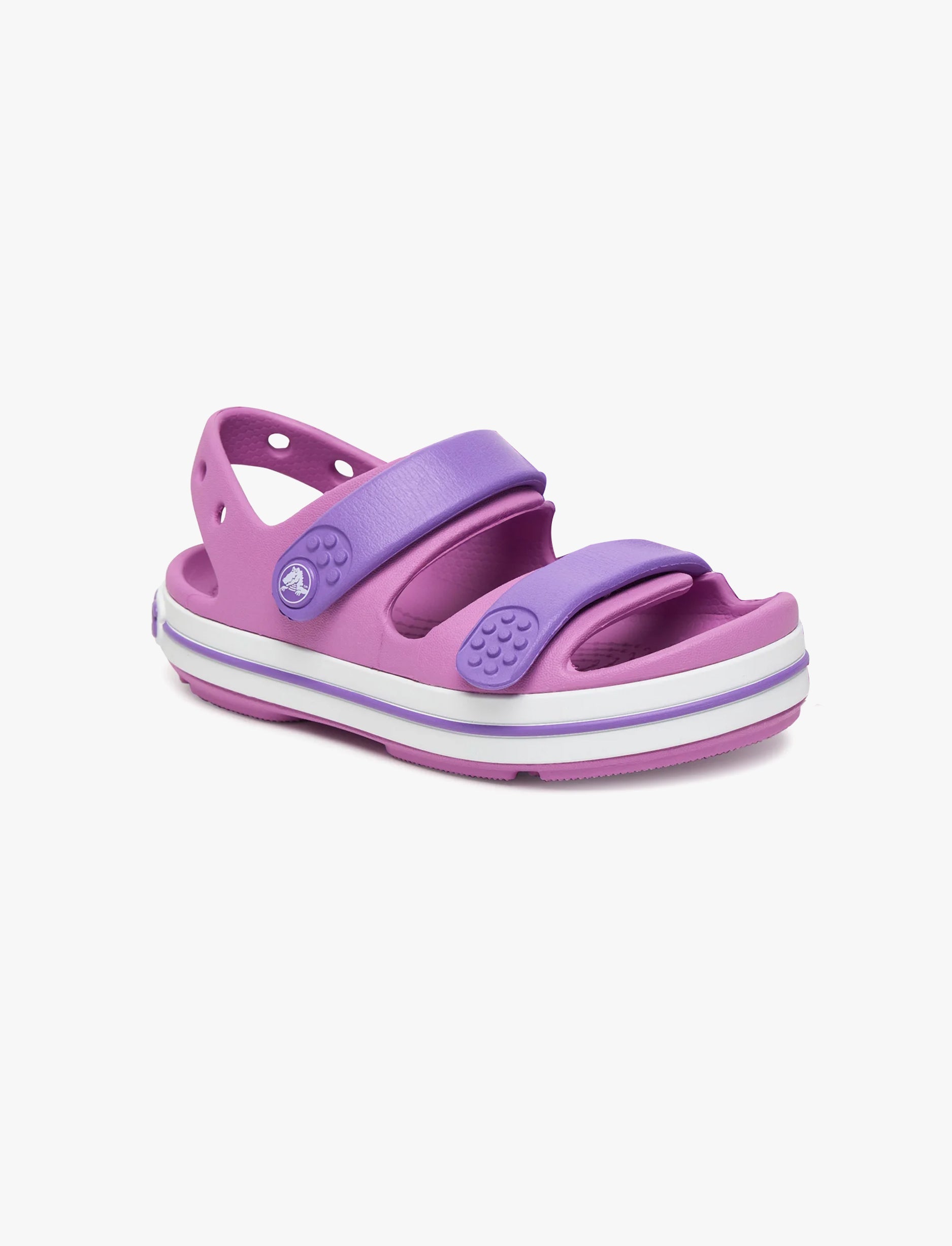 Crocs Crocband Cruiser Sandal T - סנדלי קרוקבנד לילדים בצבע ורוד מידות קטנות