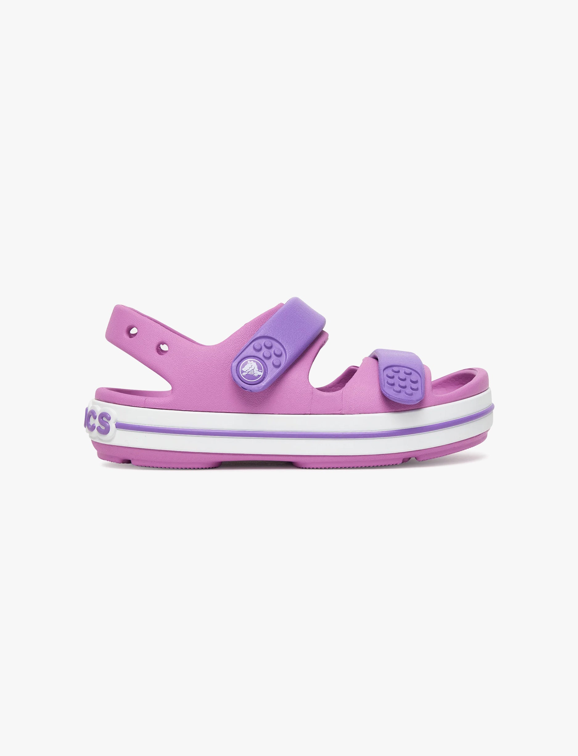 Crocs Crocband Cruiser Sandal T - סנדלי קרוקבנד לילדים בצבע ורוד מידות קטנות