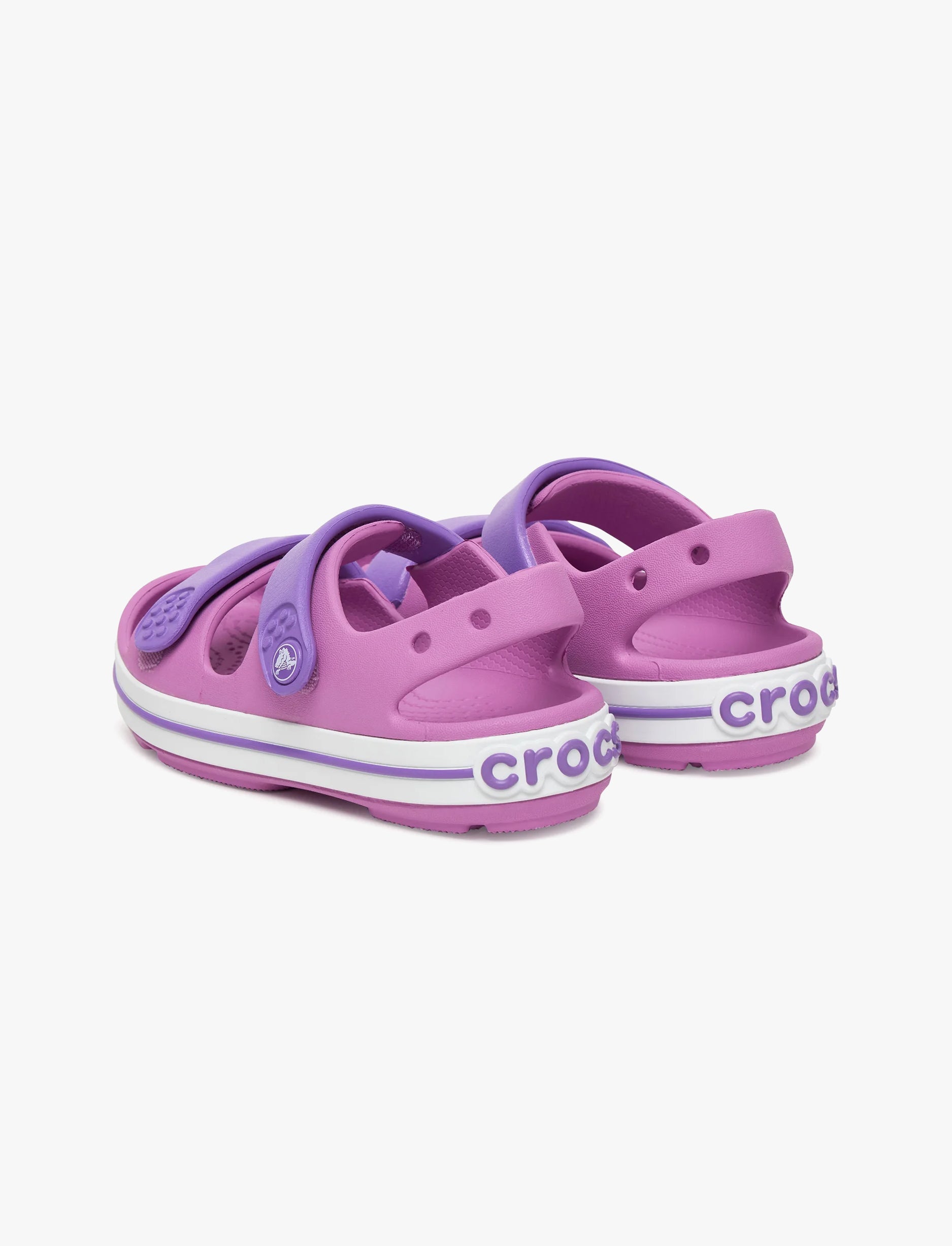 Crocs Crocband Cruiser Sandal T - סנדלי קרוקבנד לילדים בצבע ורוד מידות קטנות