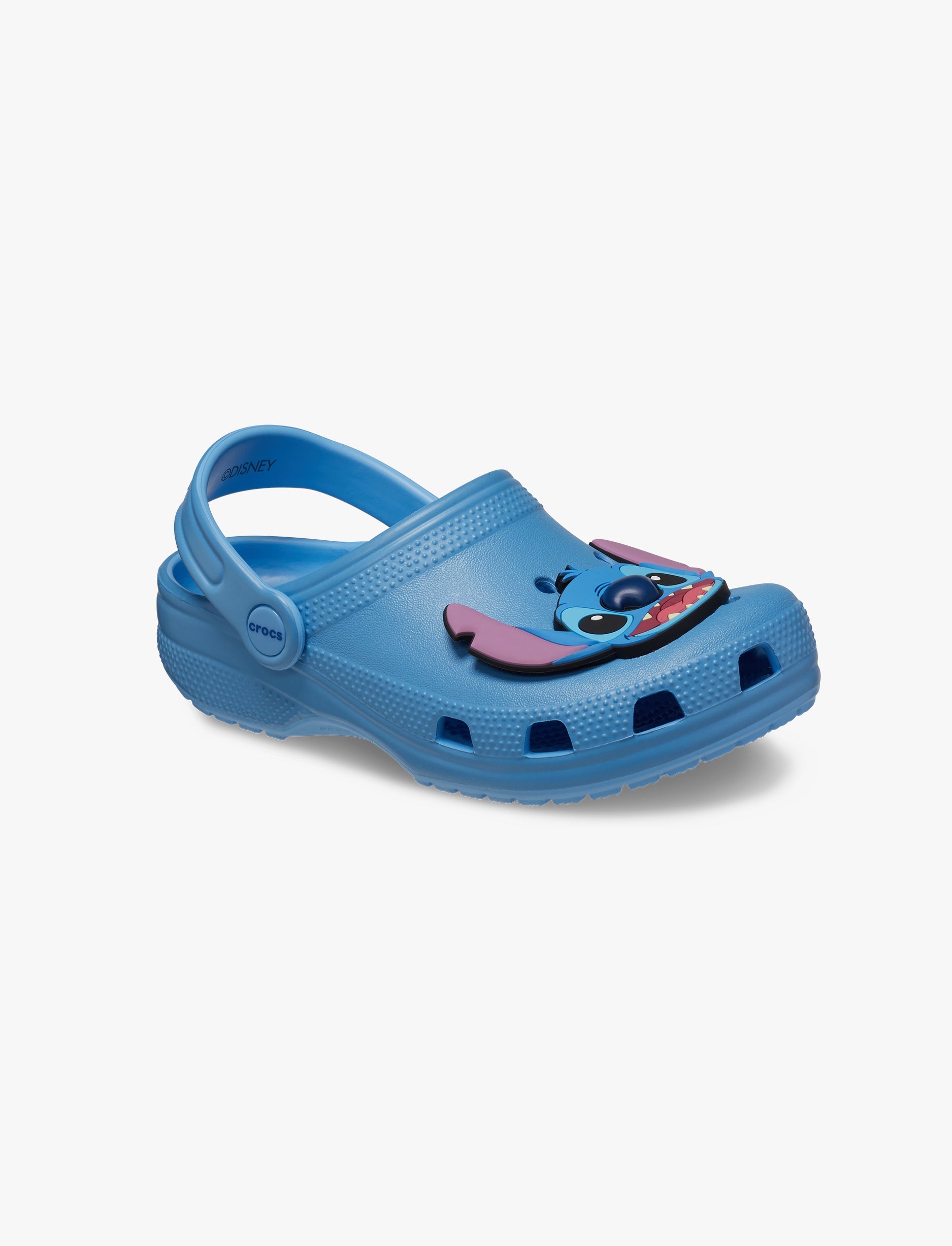 Crocs Stitch Classic Clog K - כפכפי קרוקס לילדים סטיץ' בצבע כחול חמצן