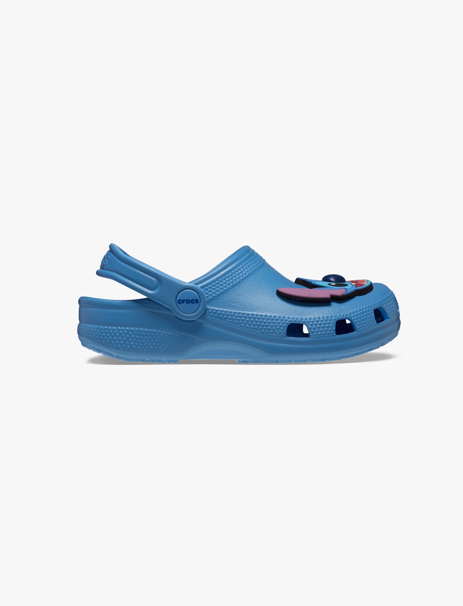 Crocs Stitch Classic Clog K - כפכפי קרוקס לילדים סטיץ' בצבע כחול חמצן
