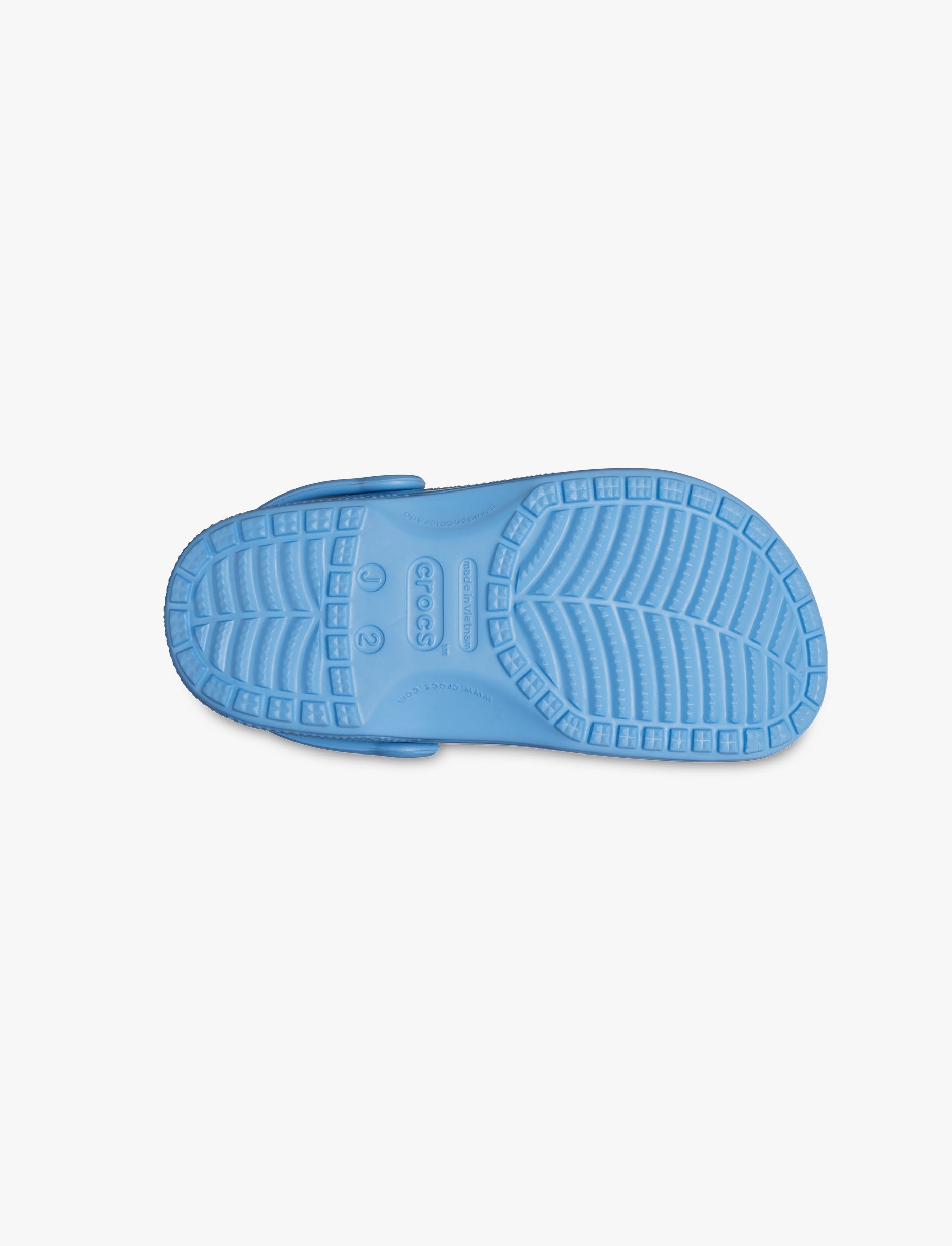 Crocs Stitch Classic Clog K - כפכפי קרוקס לילדים סטיץ' בצבע כחול חמצן
