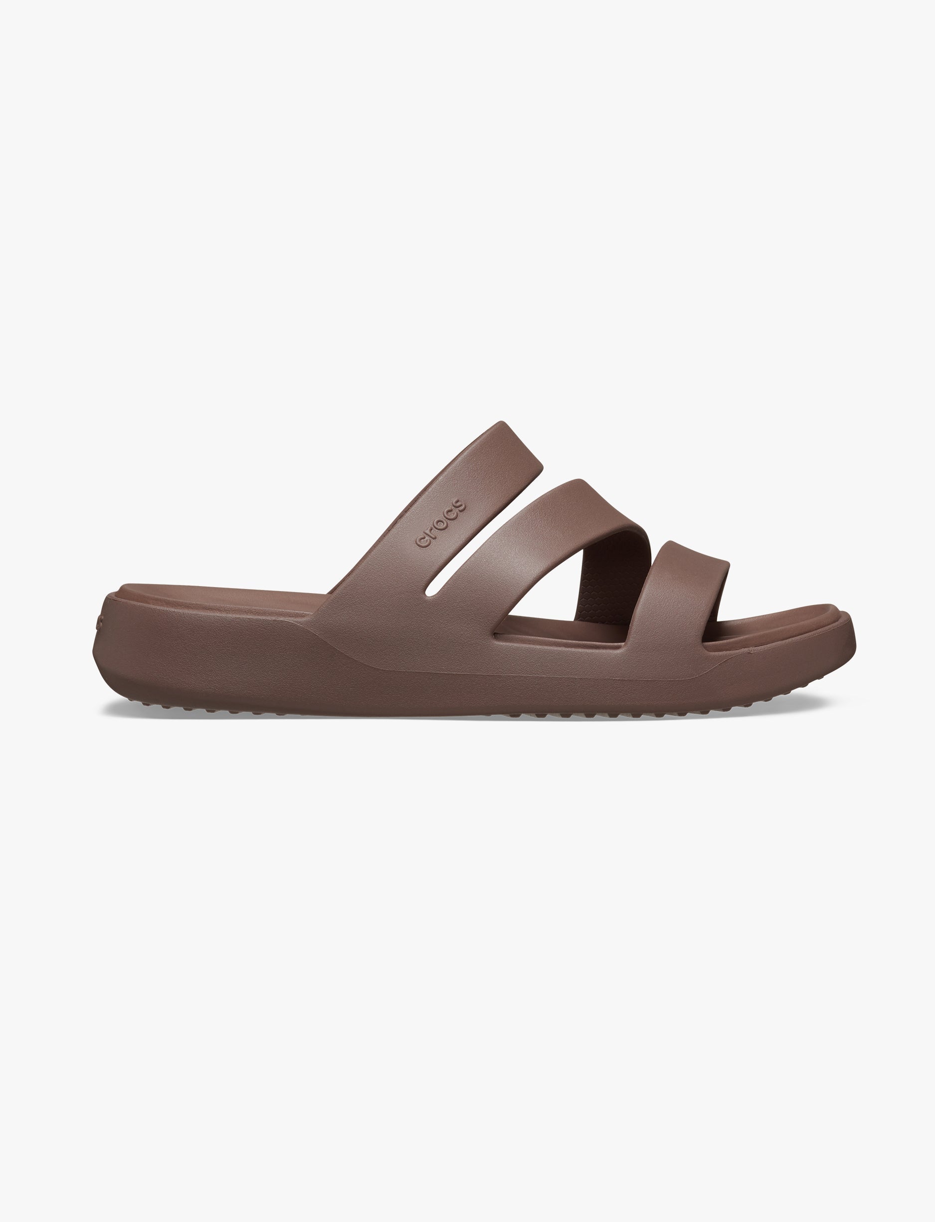 Crocs Getaway Strappy - כפכפי קרוקס לנשים בצבע חום