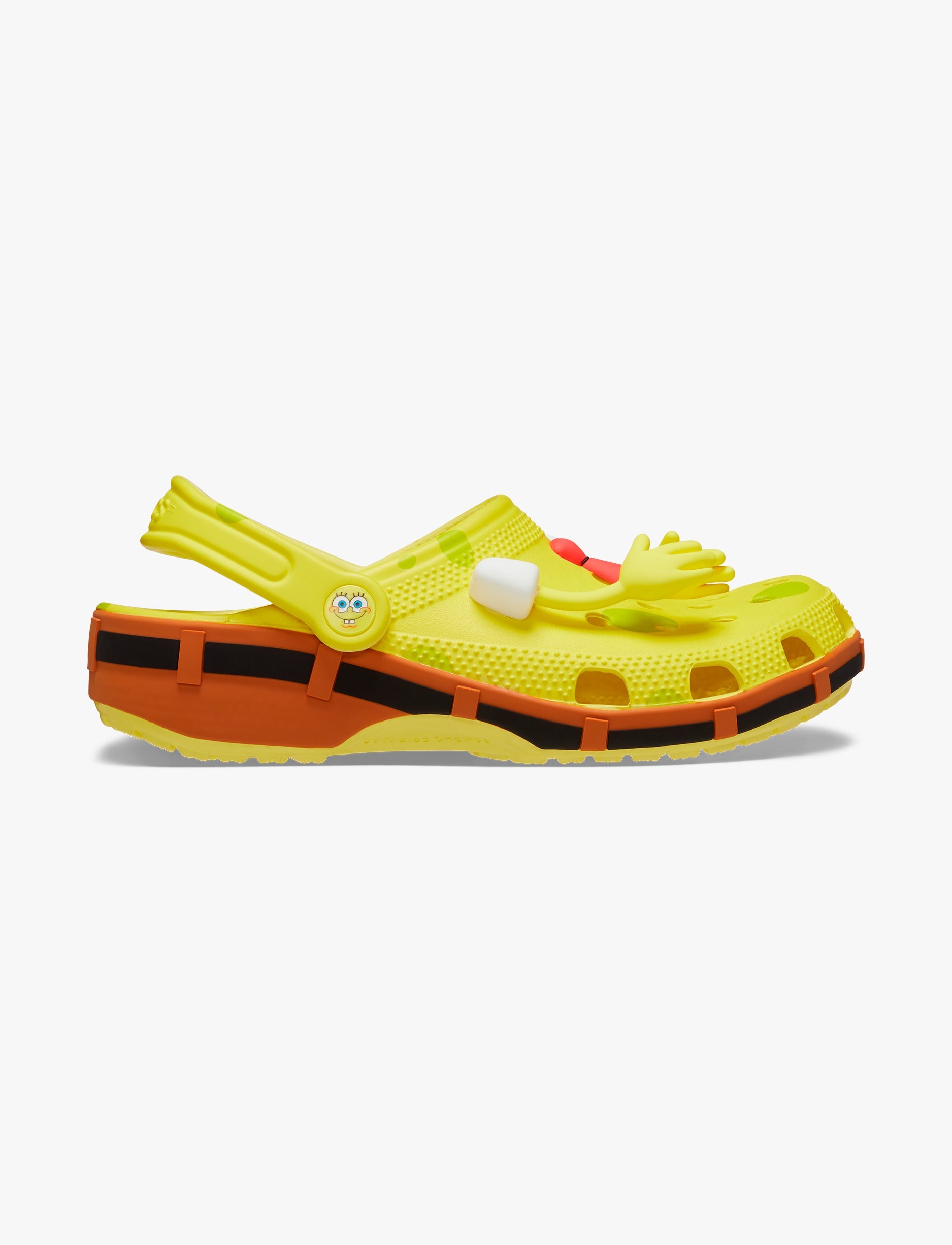 Crocs Spongebob Classic Clog -  כפכפי קלוג קרוקס בוב ספוג בצבע צהוב