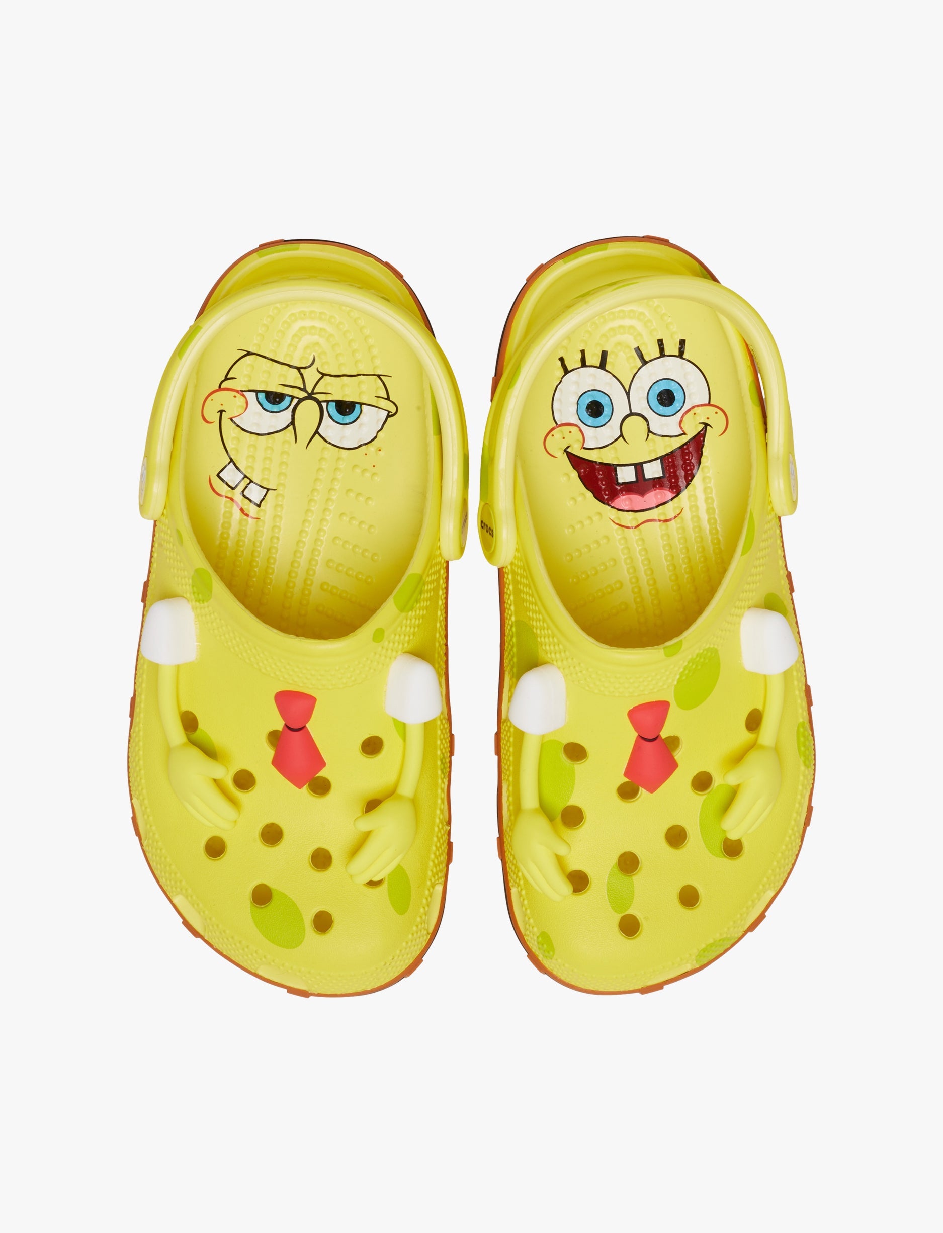 Crocs Spongebob Classic Clog -  כפכפי קלוג קרוקס בוב ספוג בצבע צהוב