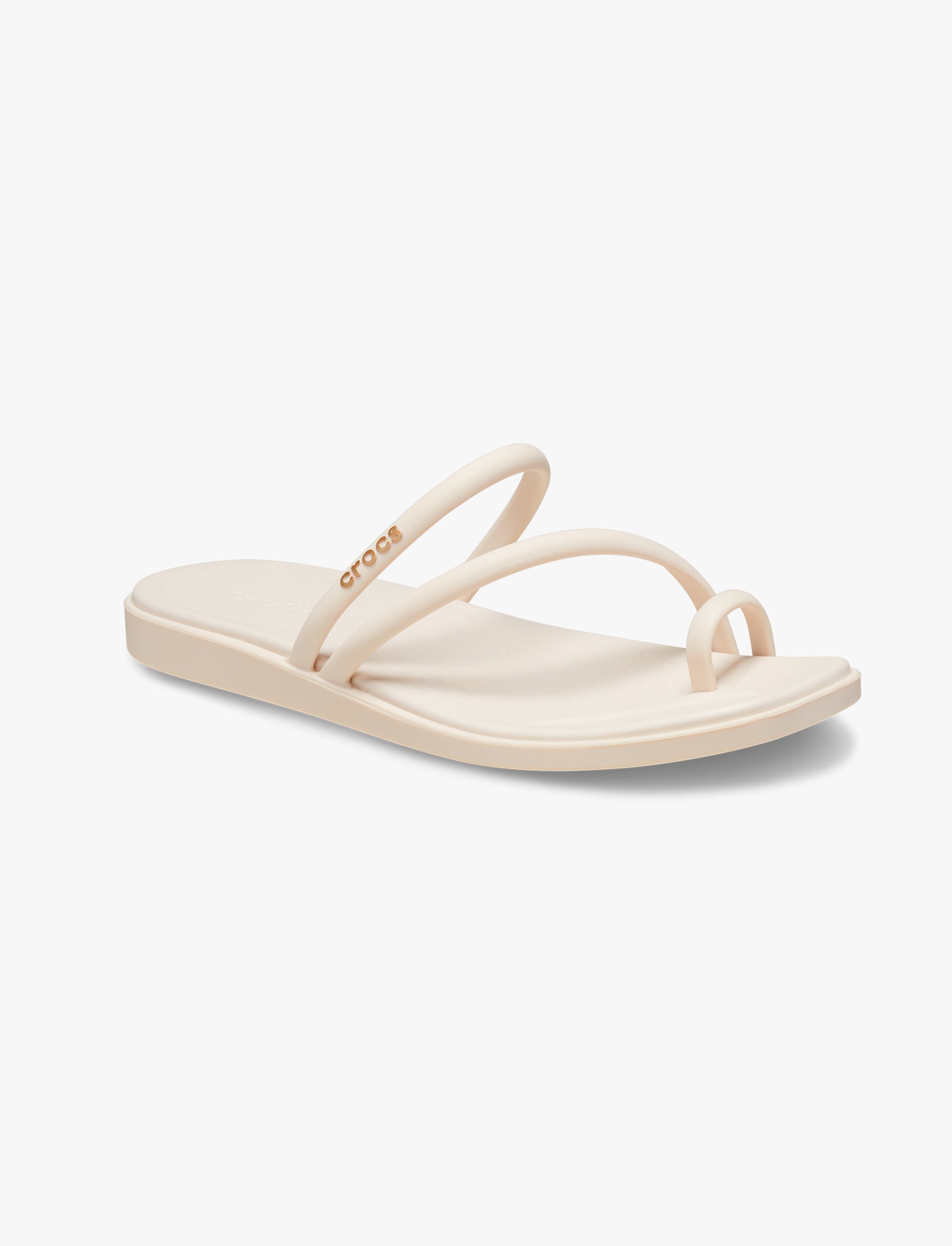 Crocs Miami Toe Loop Sandal - סנדלי קרוקס מיאמי לנשים בצבע לבן