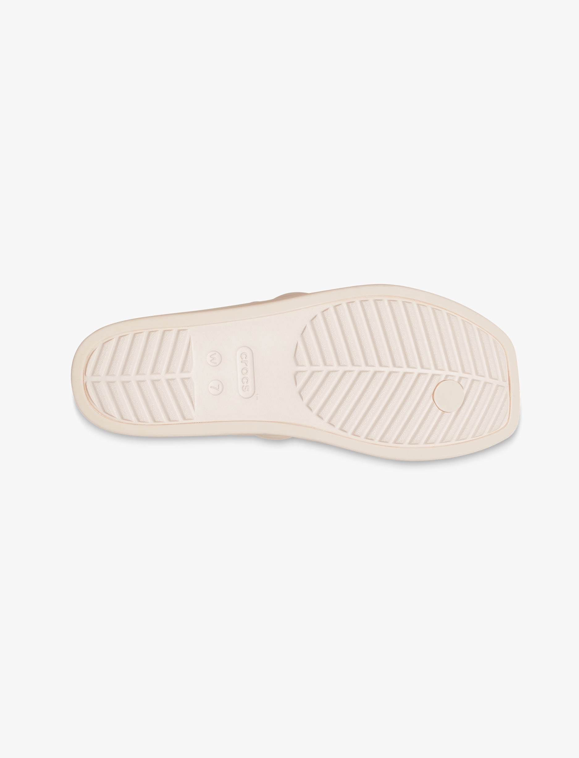 Crocs Miami Toe Loop Sandal - סנדלי קרוקס מיאמי לנשים בצבע לבן