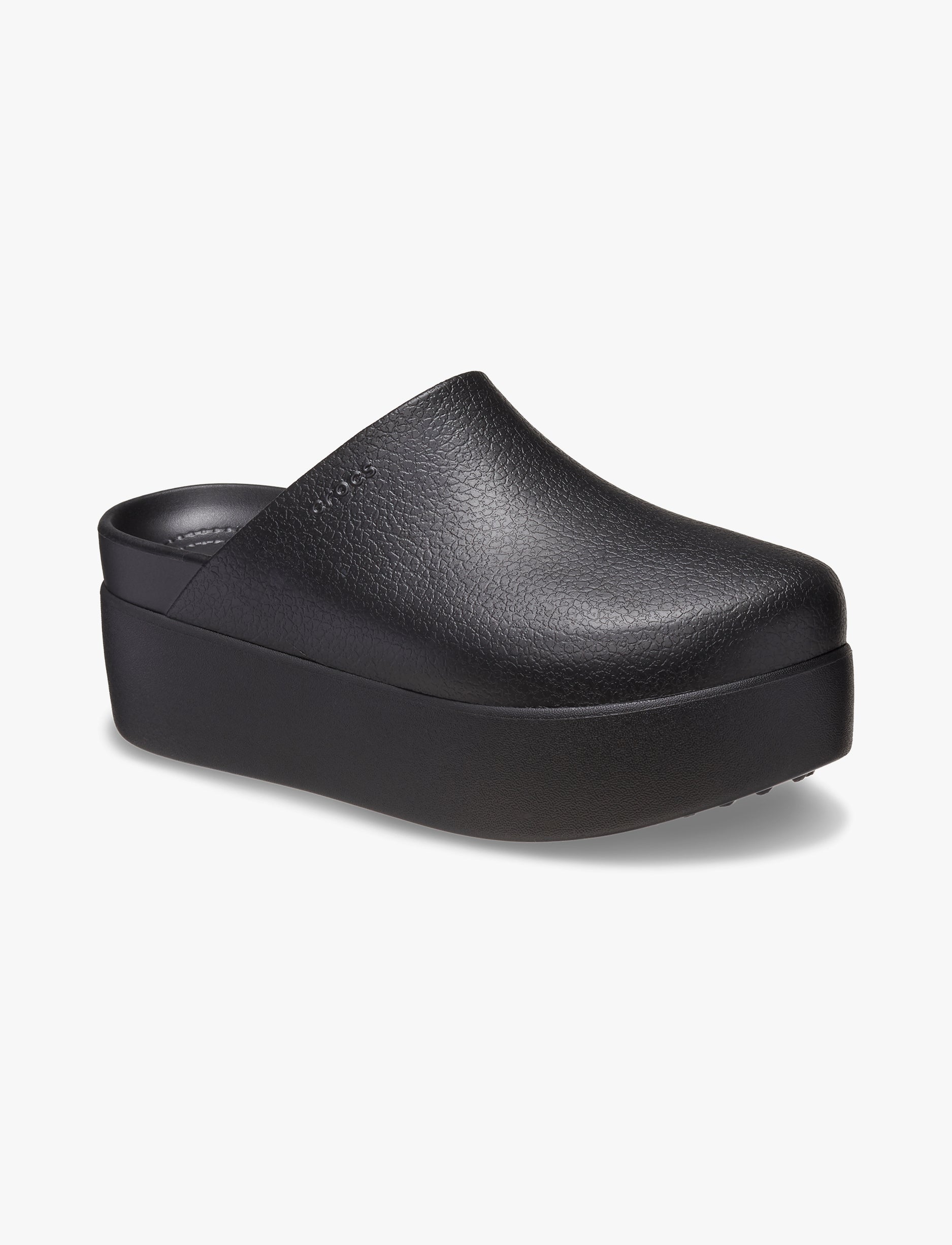 Crocs Dylan Platform Clog - כפכפי קרוקס דילן פלטפורמה לנשים בצבע שחור