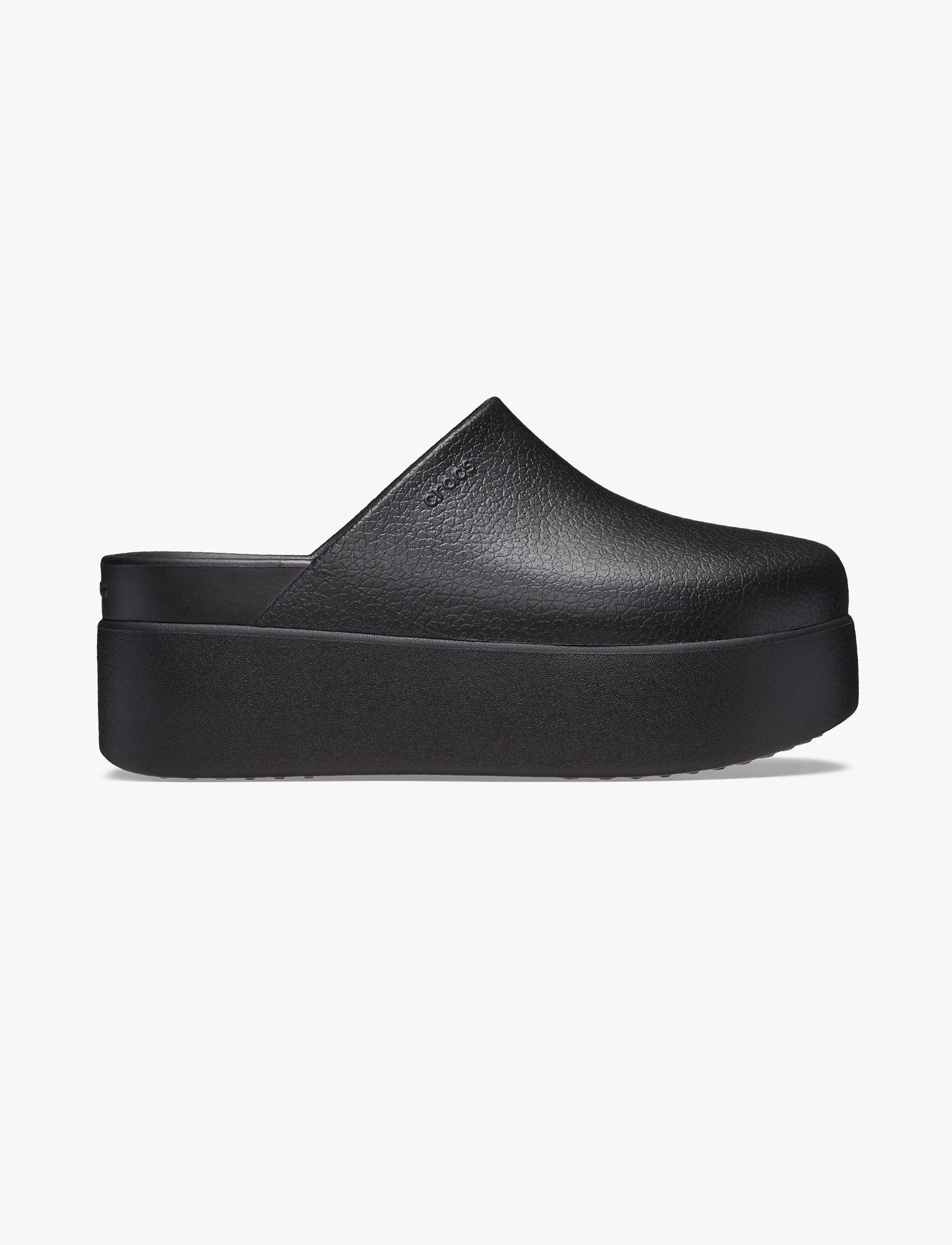 Crocs Dylan Platform Clog - כפכפי קרוקס דילן פלטפורמה לנשים בצבע שחור