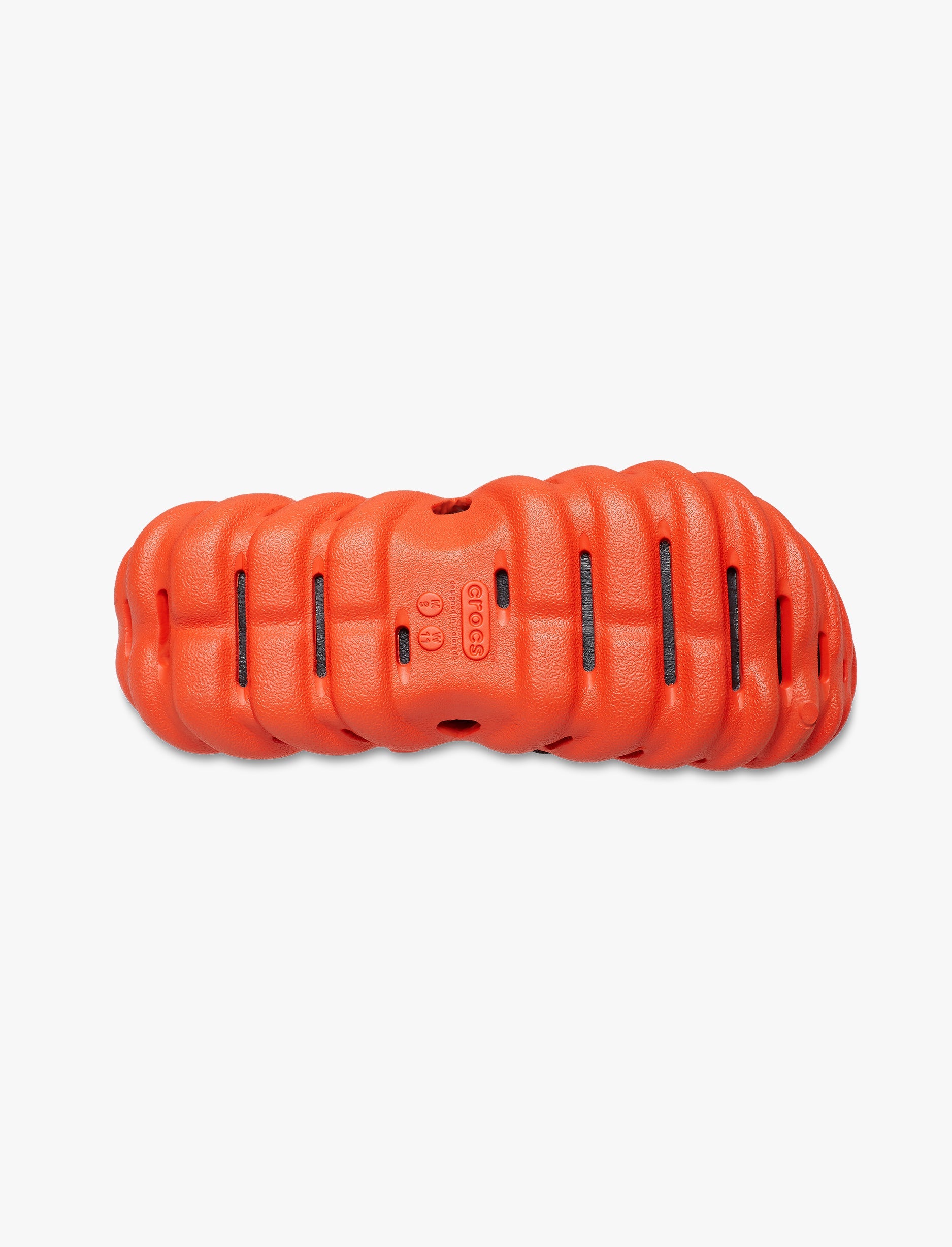 Crocs Echo Reflective Laces Clog - כפכפי קלוג אקו קרוקס בצבע אדום
