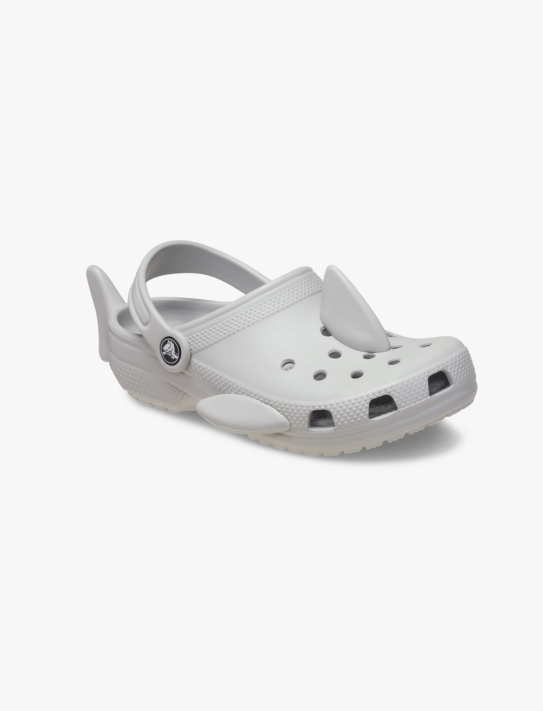 Crocs Classic IAM Shark Clog T - כפכפי קרוקס קלוג לילדים כריש בצבע אפור