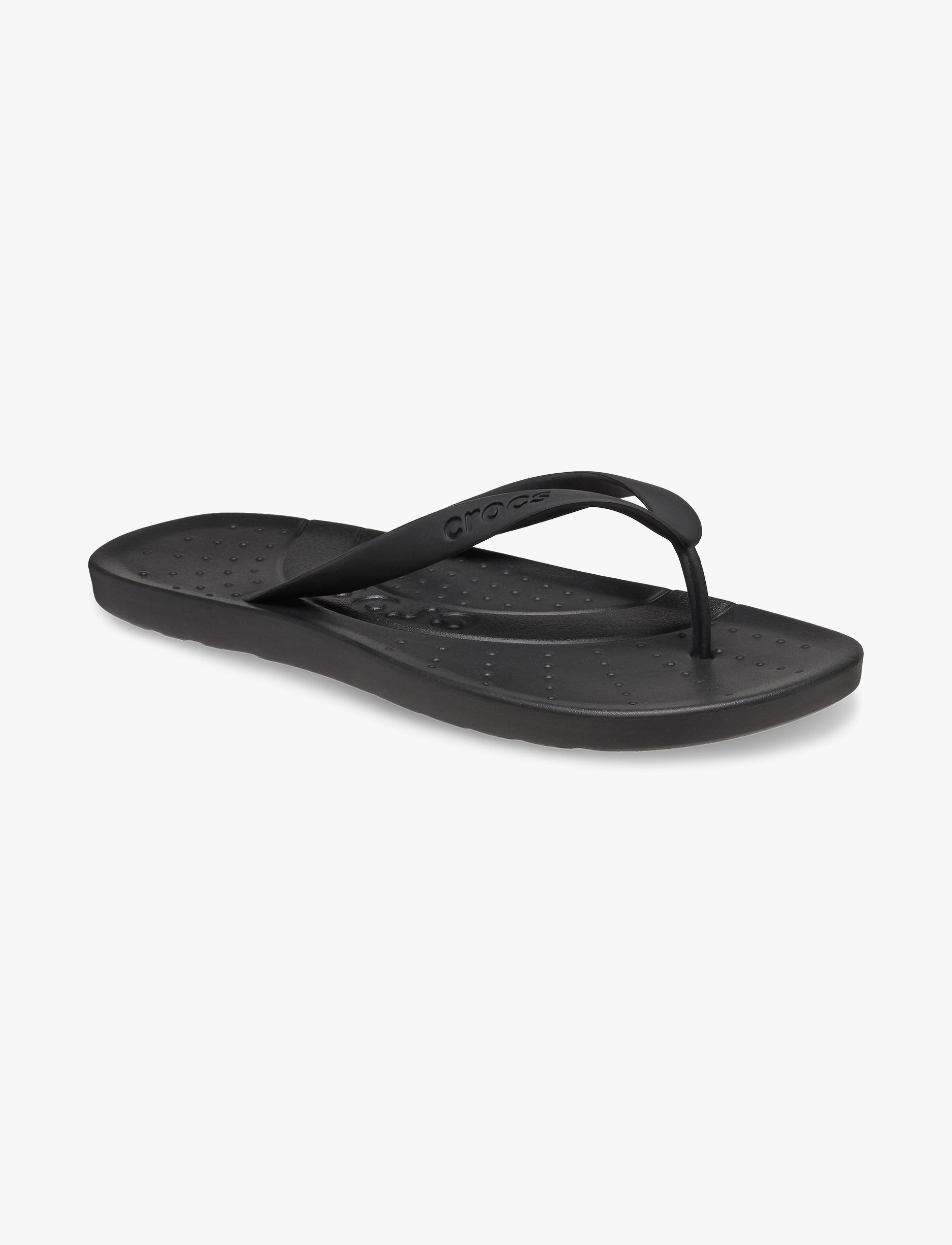 Crocs Flip - כפכפי אצבע קרוקס בצבע שחור