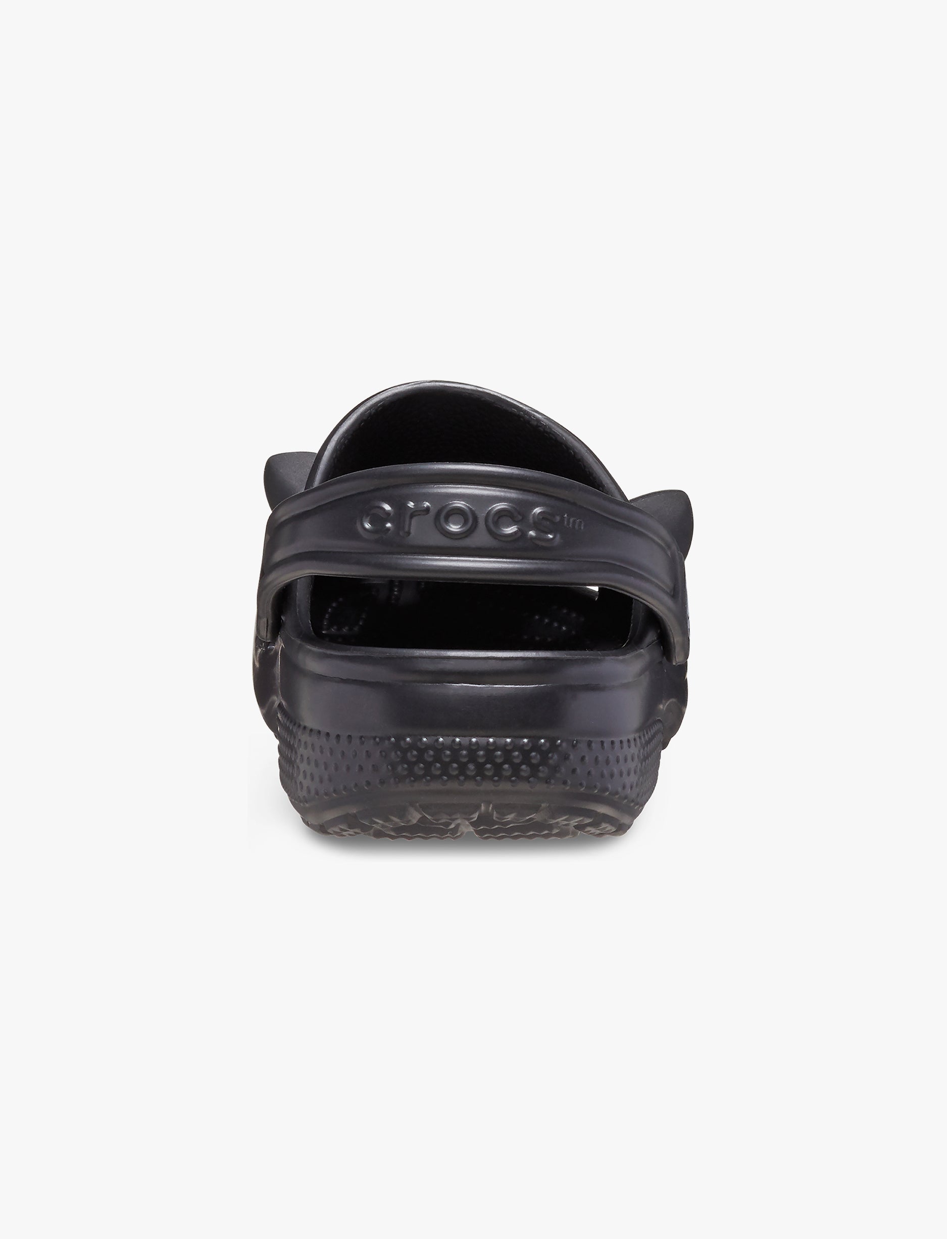 Crocs Classic Glow Black Cat Clog T - כפכפי קלוג קרוקס לפעוטות בצבע שחור