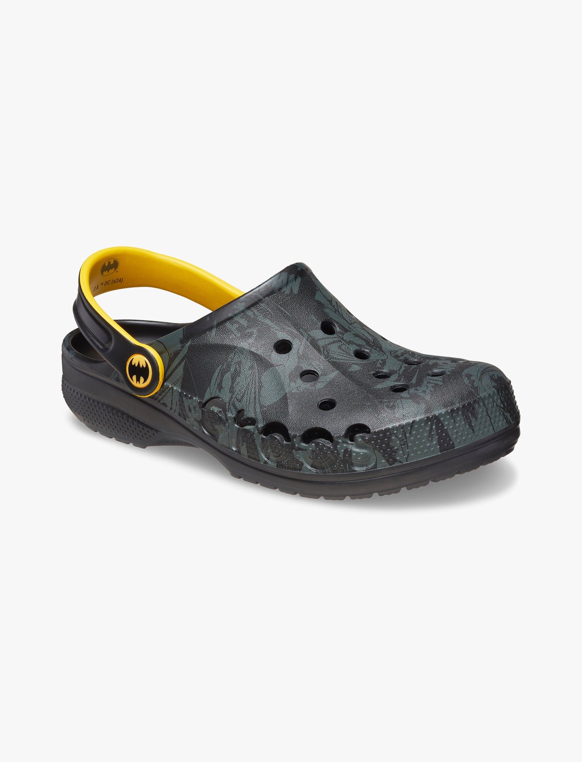 Crocs Batman Baya Clog - כפכפי קרוקס באטמן באיה קלוג בצבע שחור/צהוב