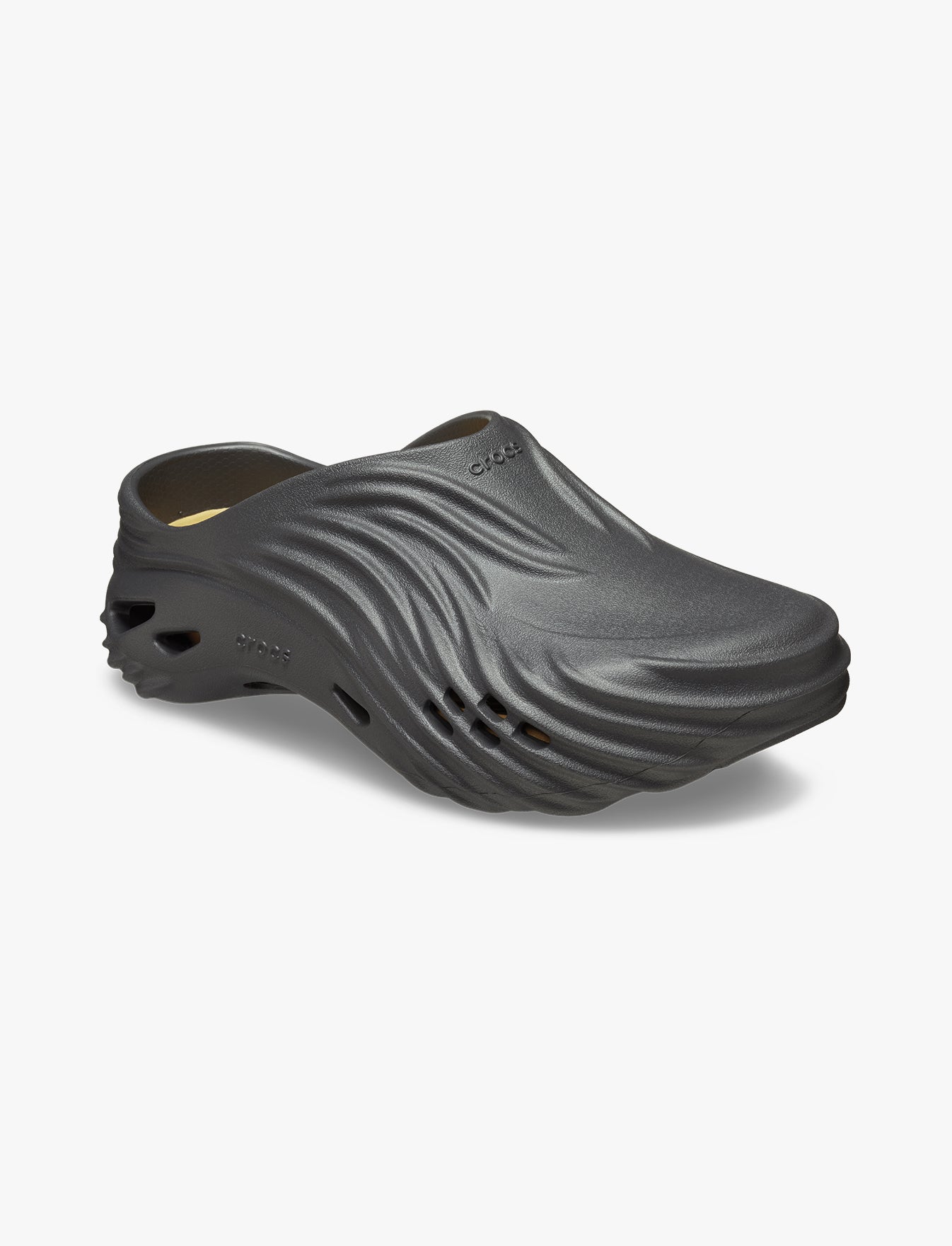 Crocs Echo Wave - כפכפי קרוקס אקו וויב בצבע שחור חול