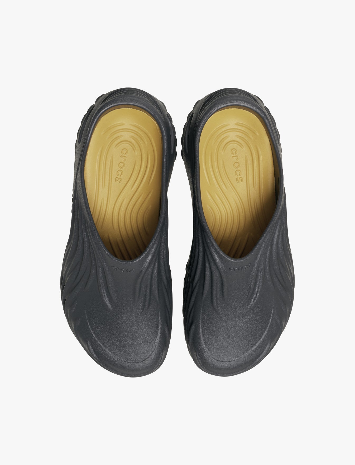 Crocs Echo Wave - כפכפי קרוקס אקו וויב בצבע שחור חול