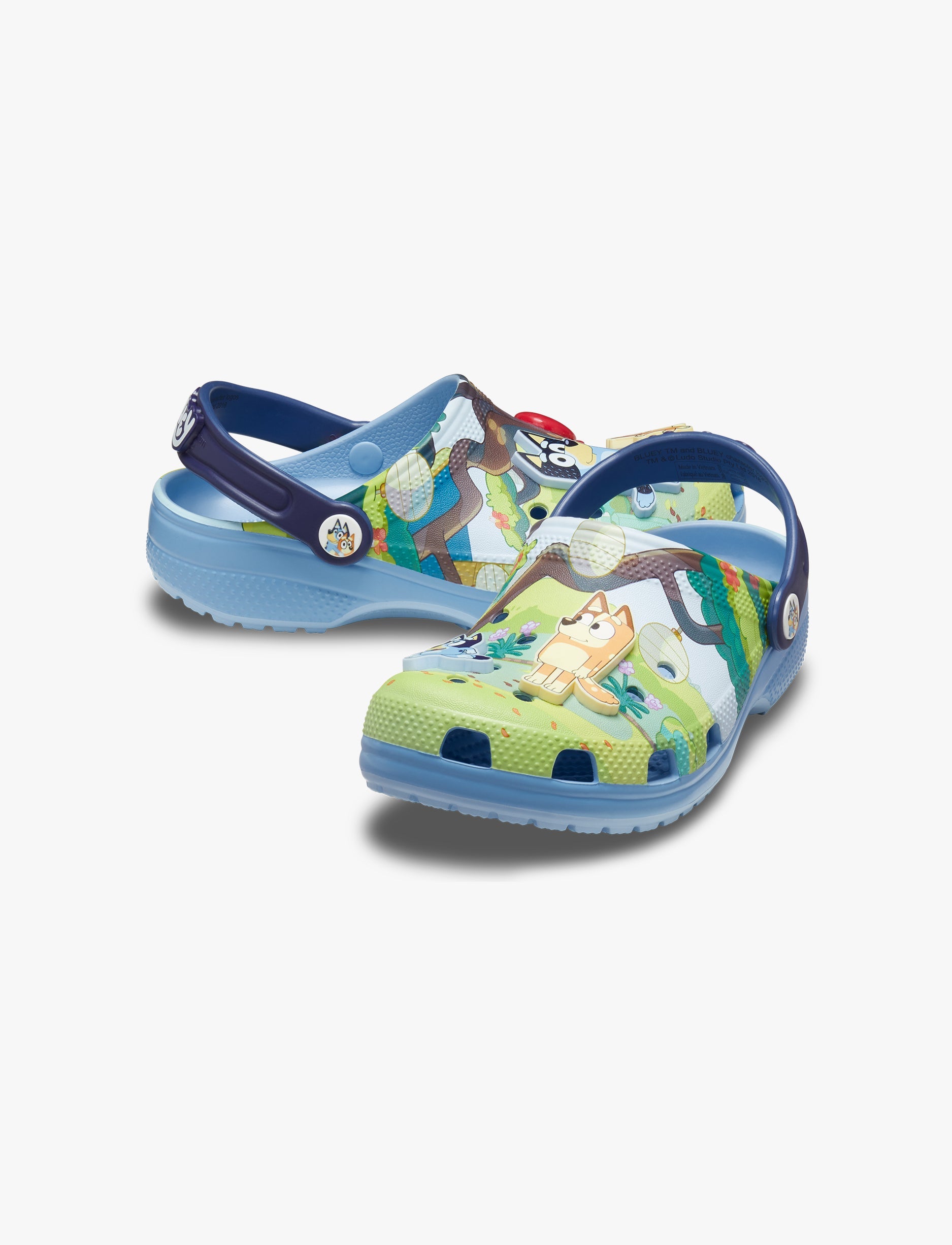 Crocs Toddler Bluey Classic Clog T- כפכפי קרוקס בלואי לילדים מידות קטנות