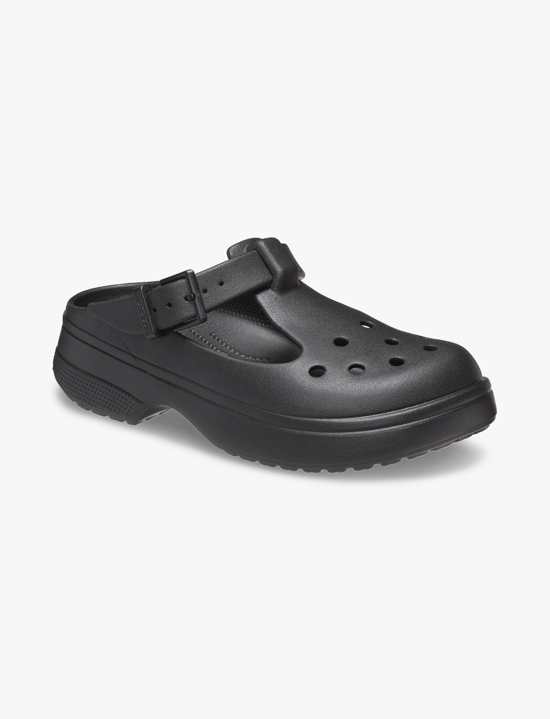 Crocs Classic Mary Jane Clog - כפכפי קרוקס לנשים מרי ג'ין בצבע שחור