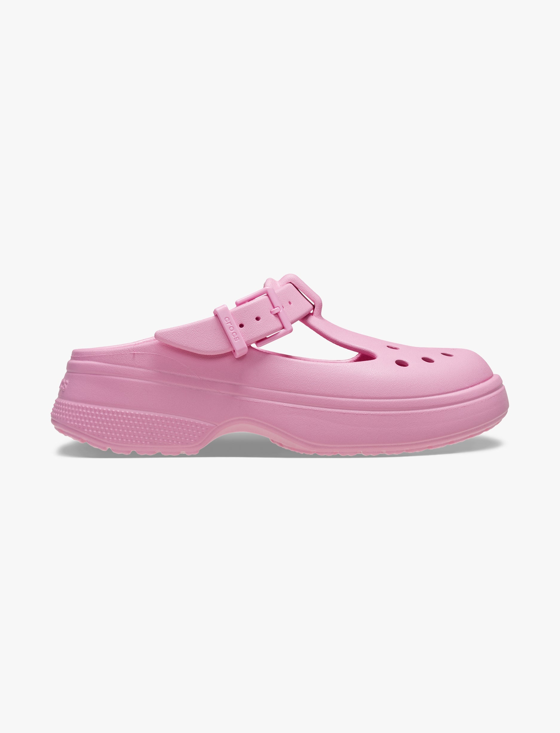 Crocs Classic Mary Jane Clog - כפכפי קרוקס לנשים מרי ג'ין בצבע ורוד