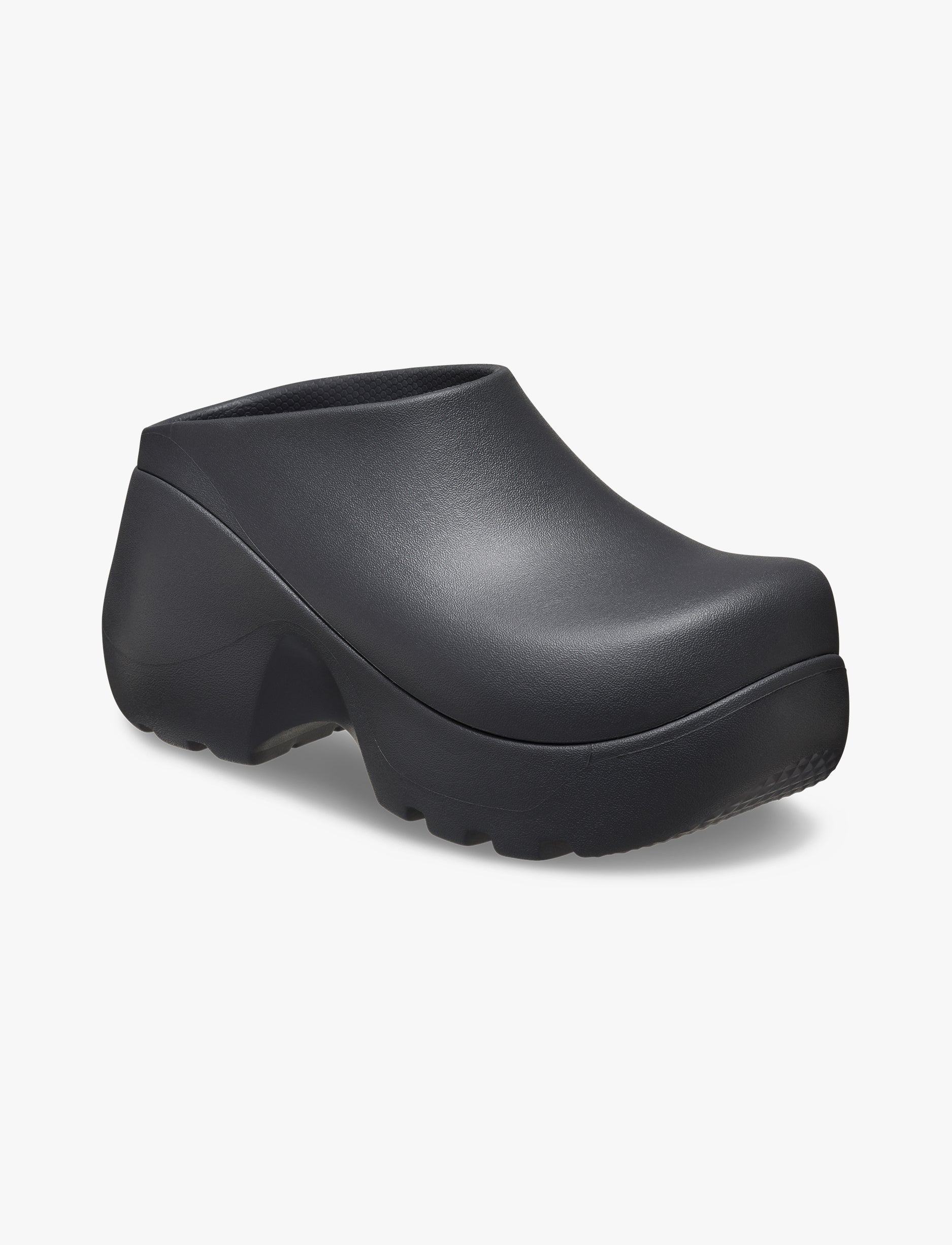 Crocs Hydra Clog - כפכפי קרוקס פלטפורמה לנשים בצבע שחור חול