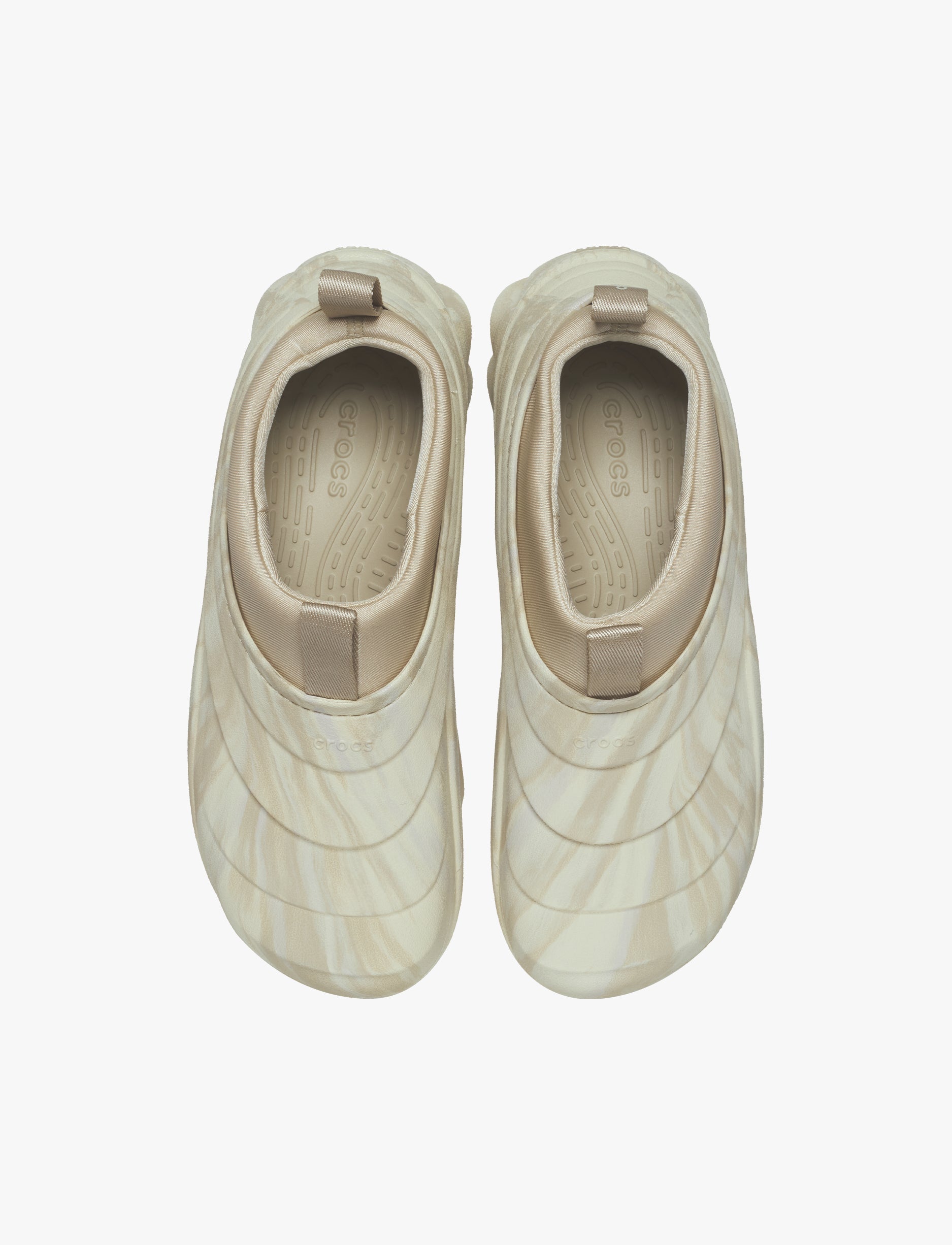 Crocs Echo Storm Marble - נעלי קרוקס אקו סטורם מארבל בצבע חימר בהיר/מולטי
