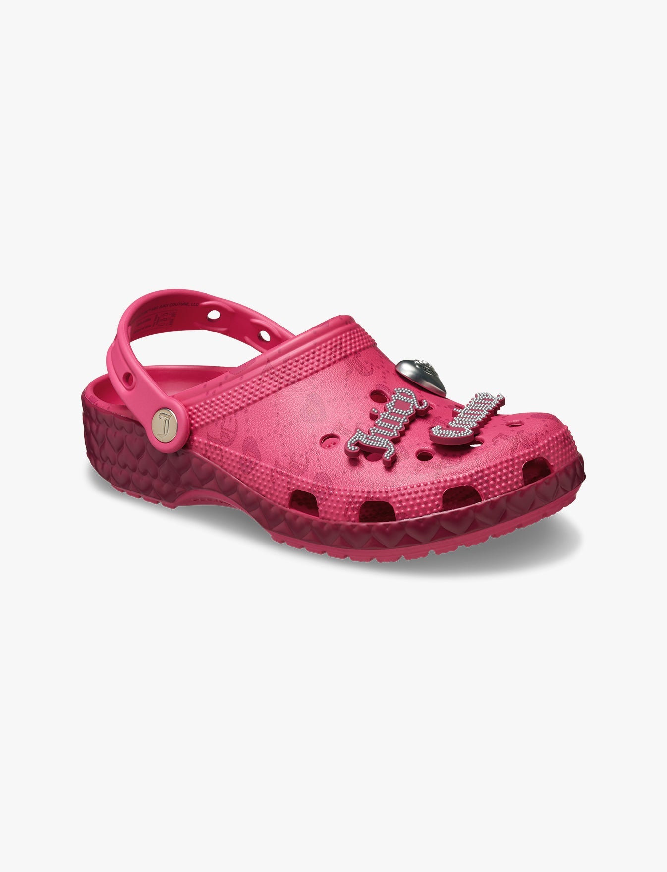 Crocs Juicy Couture Classic Clog - כפכפי קרוקס ג'וסי קוטור בצבע ורוד