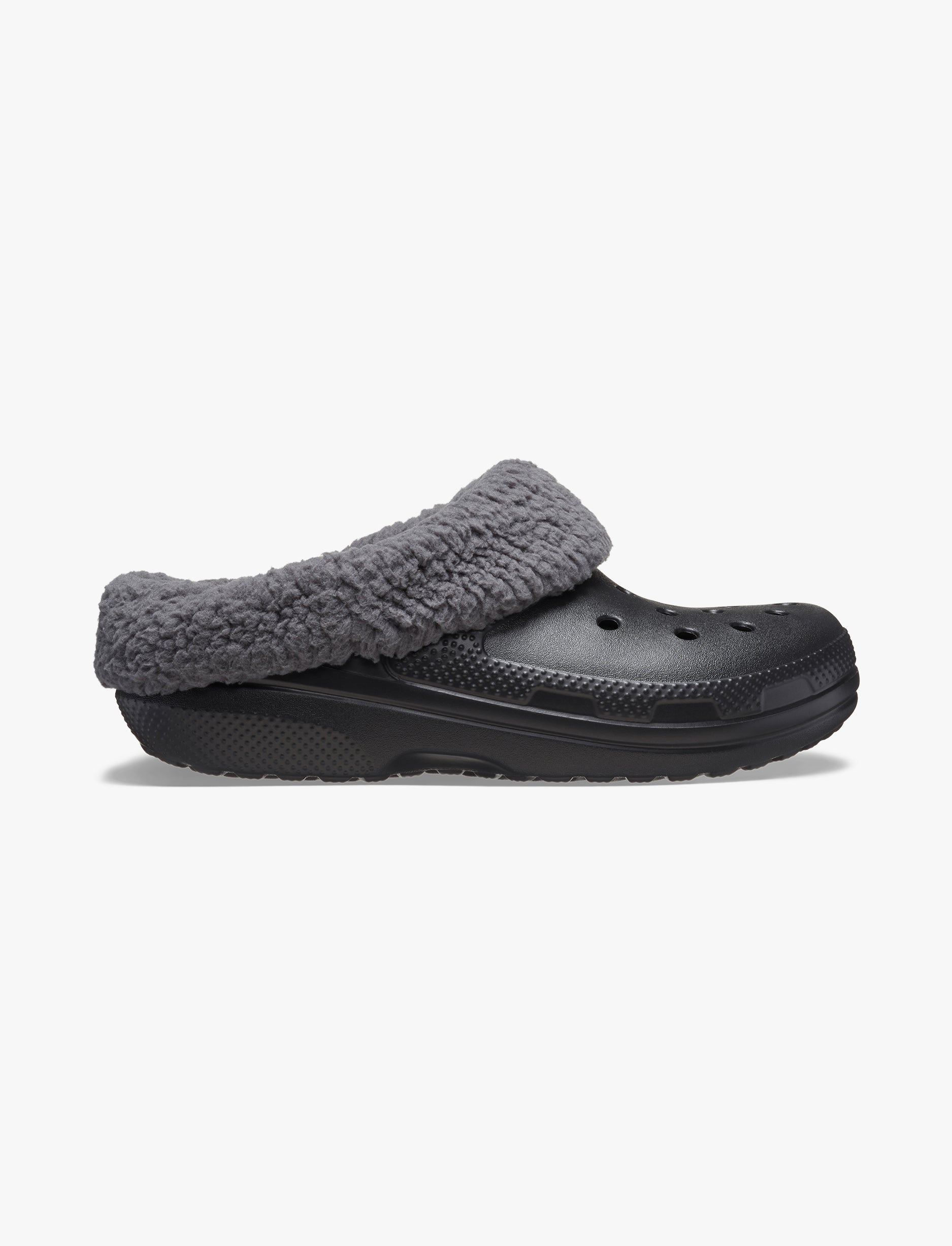 Crocs Classic Blitzen IV Clog - כפכפים פרוותיים בליצן קרוקס בצבע שחור/מולטי