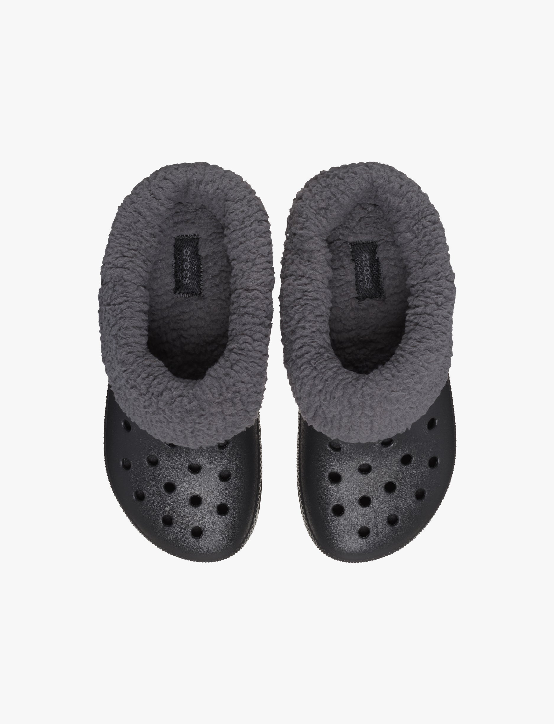 Crocs Classic Blitzen IV Clog - כפכפים פרוותיים בליצן קרוקס בצבע שחור/מולטי