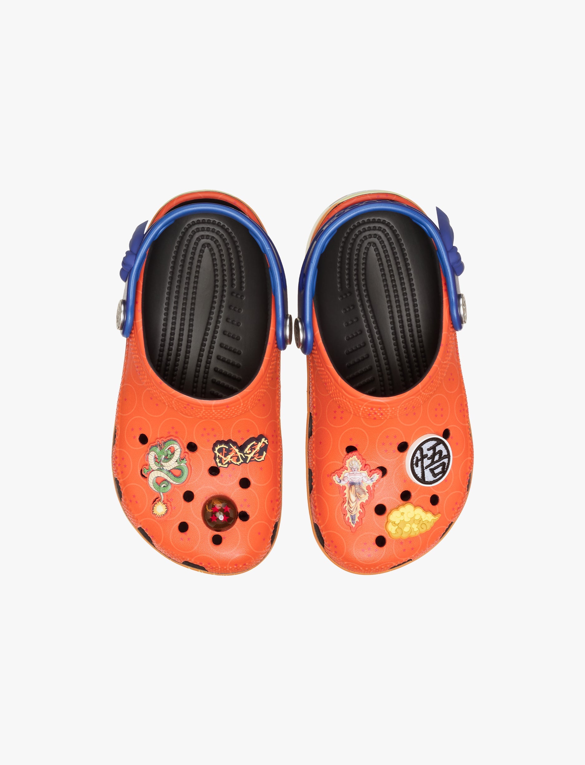 Crocs Dragon Ball Z Classic Clog K - כפכפי קרוקס קלוג דרגון בול זי לילדים בצבע כתום/כחול