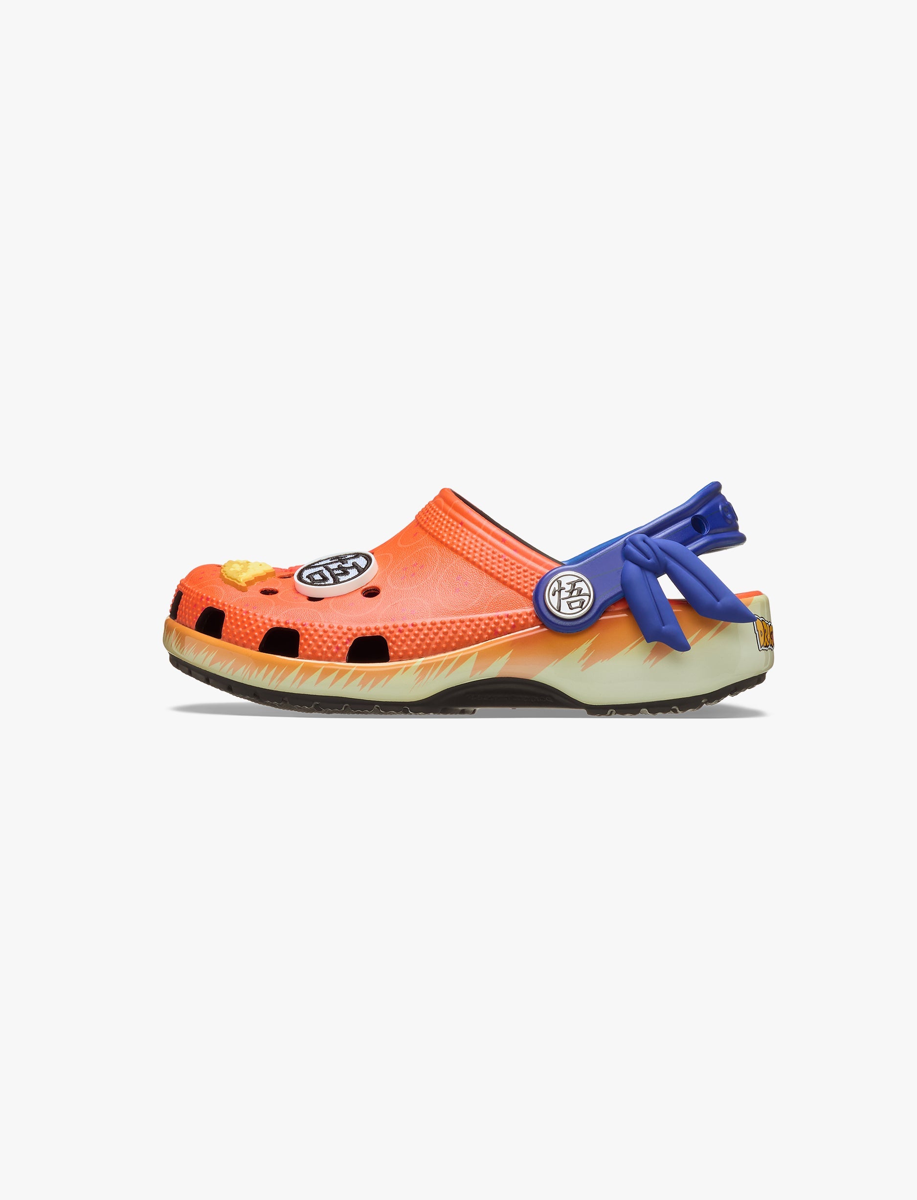 Crocs Dragon Ball Z Classic Clog K - כפכפי קרוקס קלוג דרגון בול זי לילדים בצבע כתום/כחול