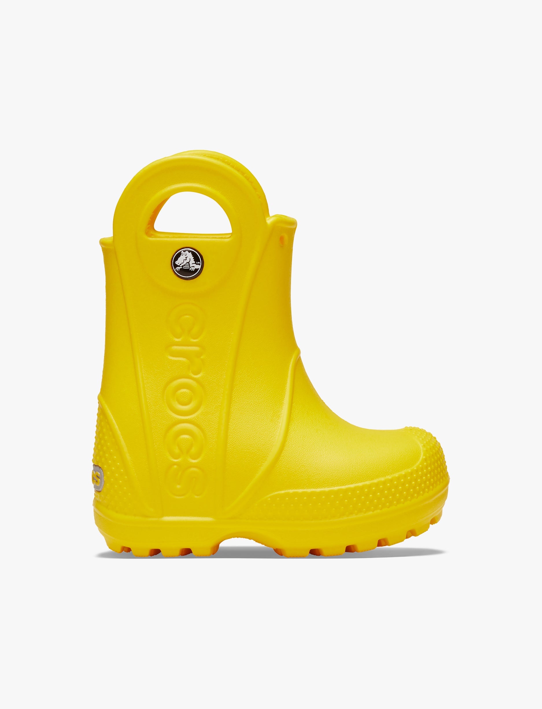 Crocs Handle It Rain Boot K - מגפי גשם קרוקס לילדים בצבע צהוב