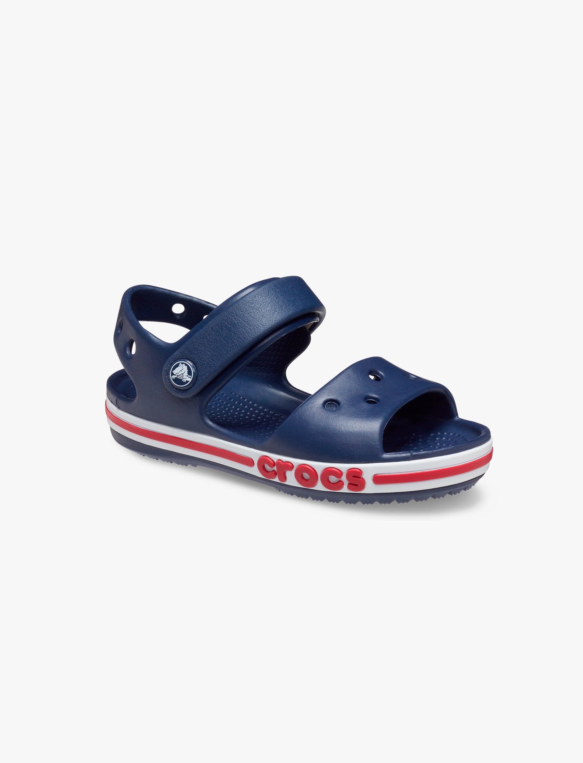Crocs Bayaband Sandal K -    סנדלי קרוקס לילדים באיה באנד בצבע נייבי/פפר