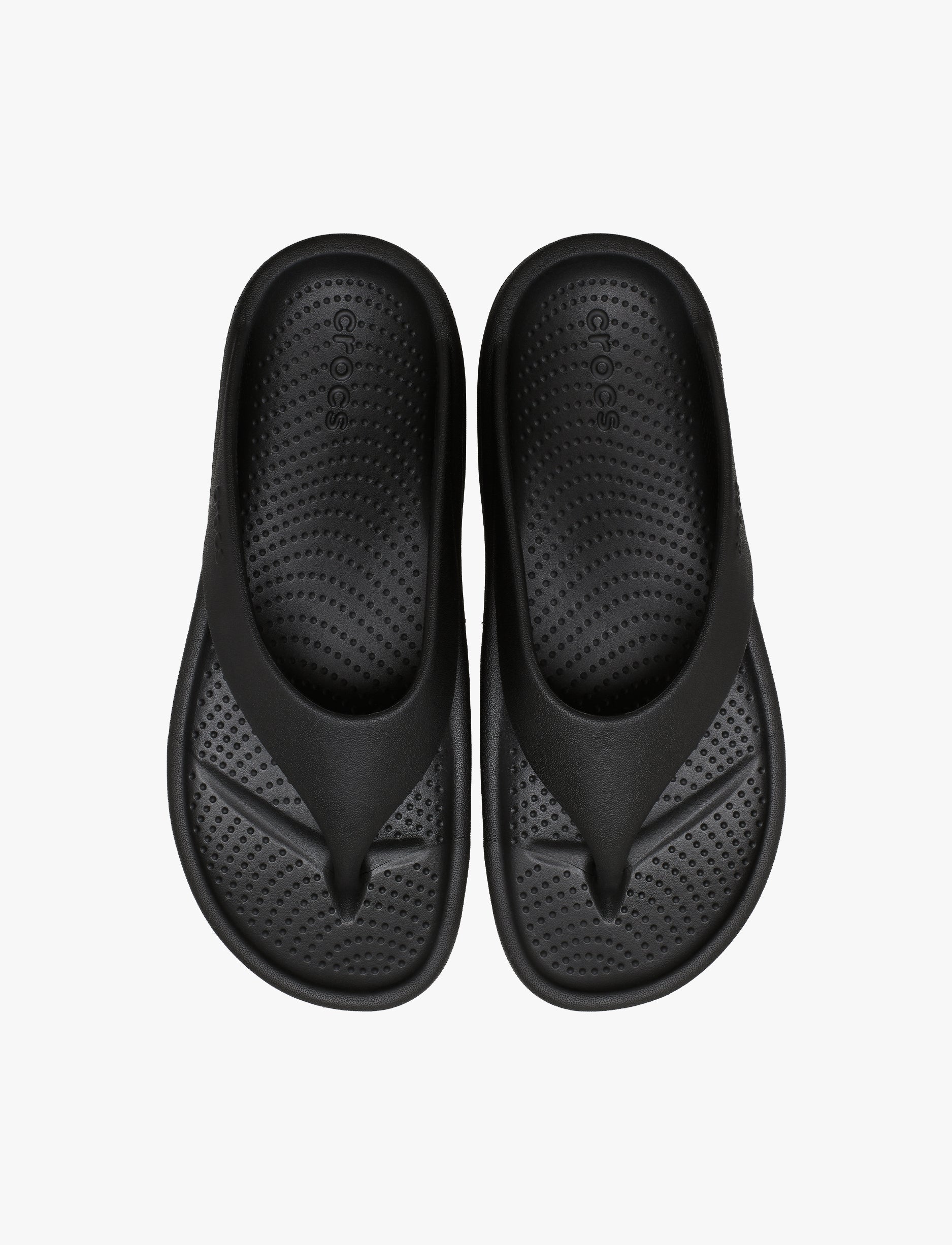 Crocs Mellow Recovery - כפכפי אצבע קרוקס לנשים בצבע שחור