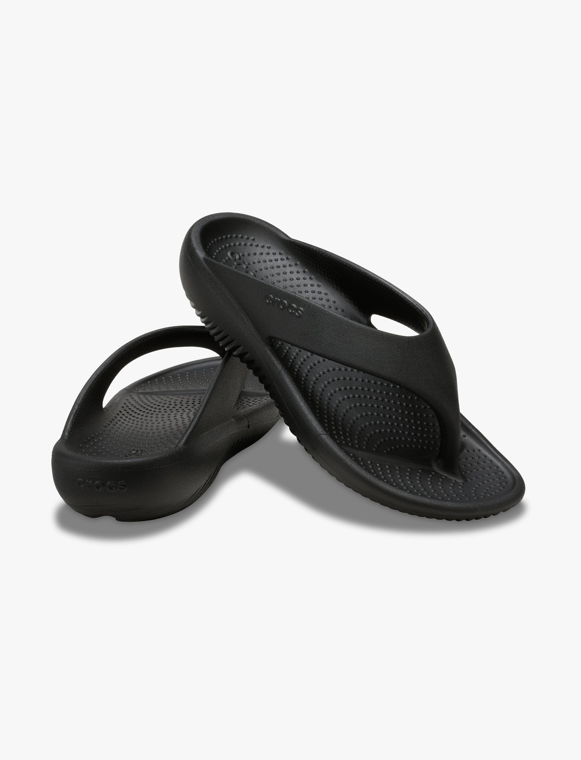 Crocs Mellow Recovery - כפכפי אצבע קרוקס לנשים בצבע שחור