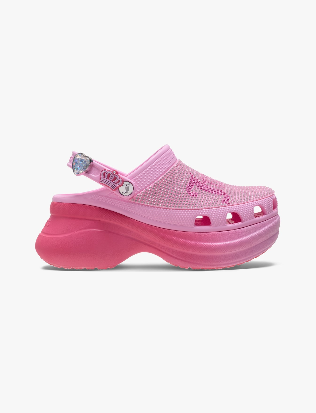 Crocs Juicy Couture Bae Clog - כפכפי פלטפורמה קרוקס ג'וסי קוטור לנשים  בצבע ורוד
