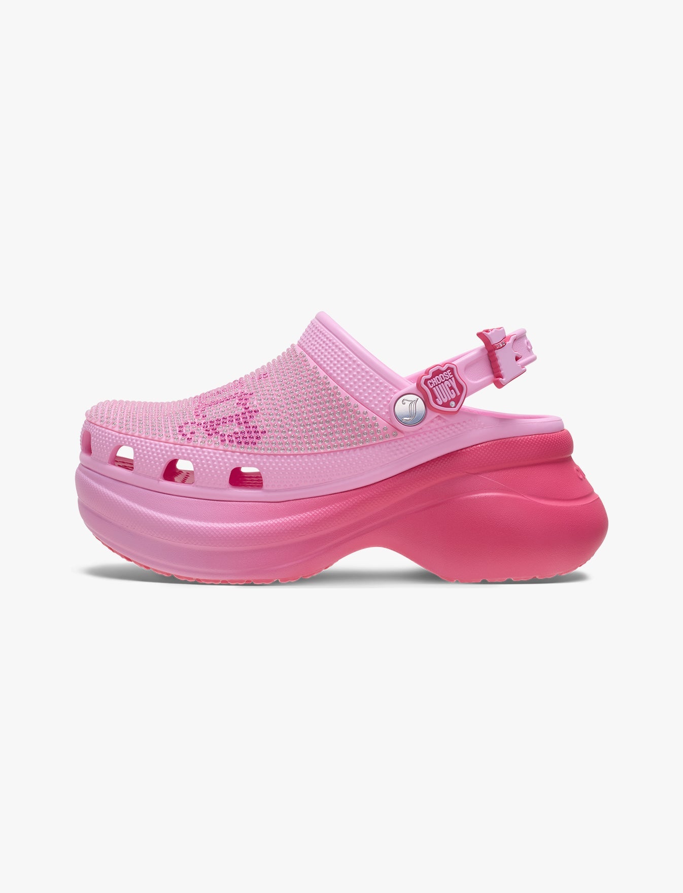 Crocs Juicy Couture Bae Clog - כפכפי פלטפורמה קרוקס ג'וסי קוטור לנשים  בצבע ורוד