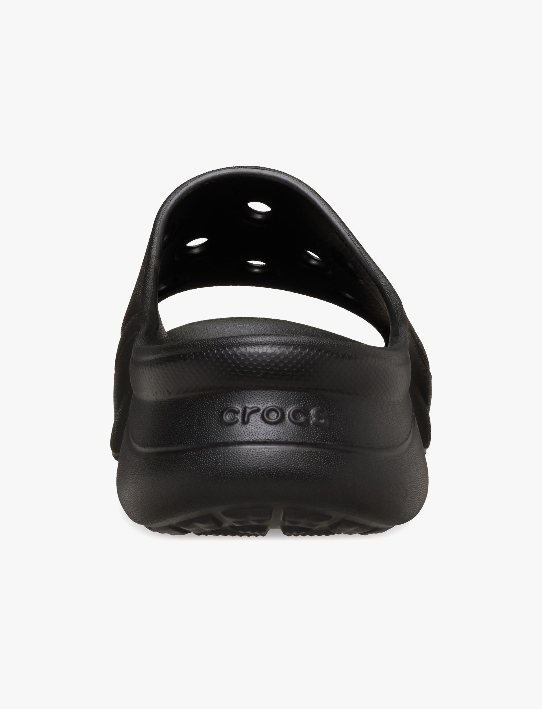 Crocs Bae Slide - כפכפי סלייד פלטפורמה קרוקס לנשים בצבע שחור