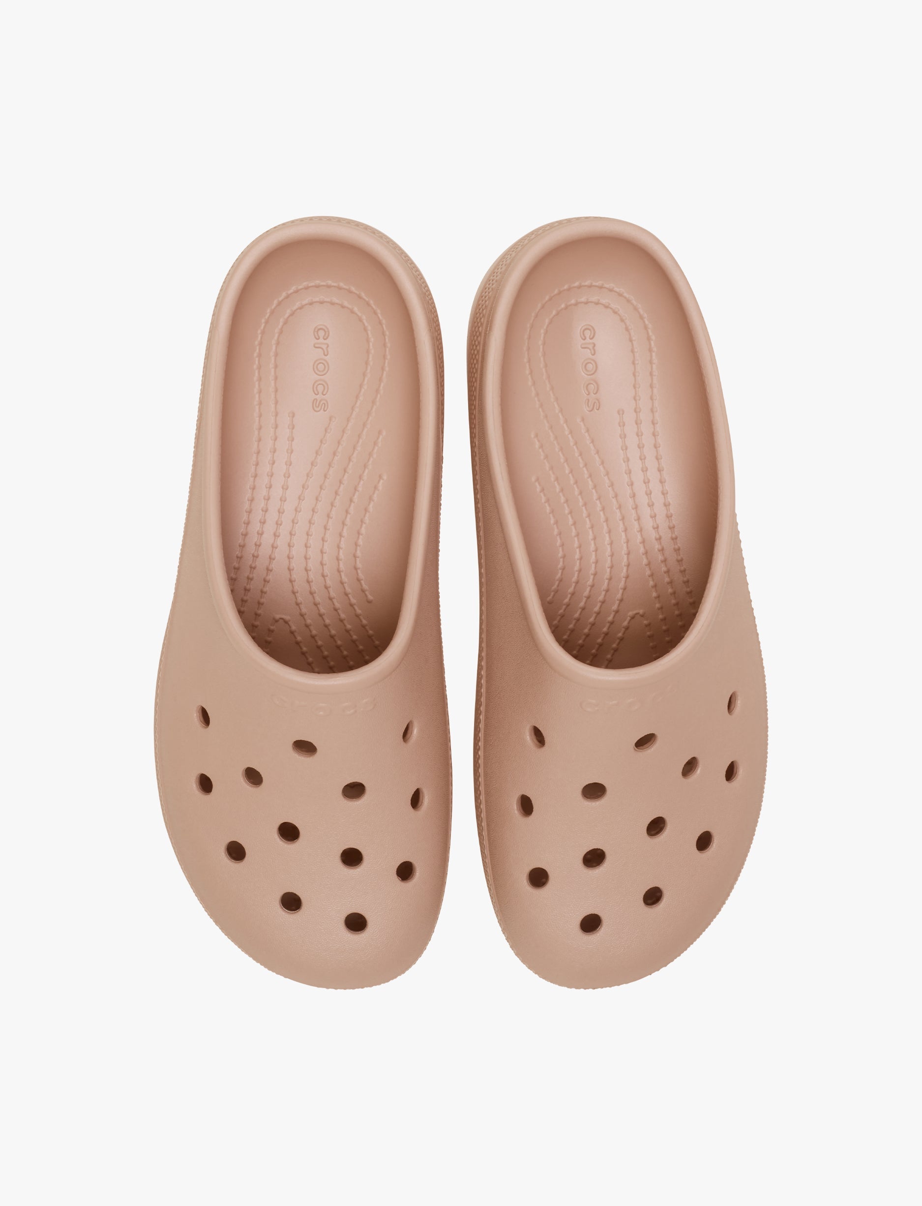 Crocs Classic Low Profile Clog - כפכפי קרוקס בצבע ורוד קרמל
