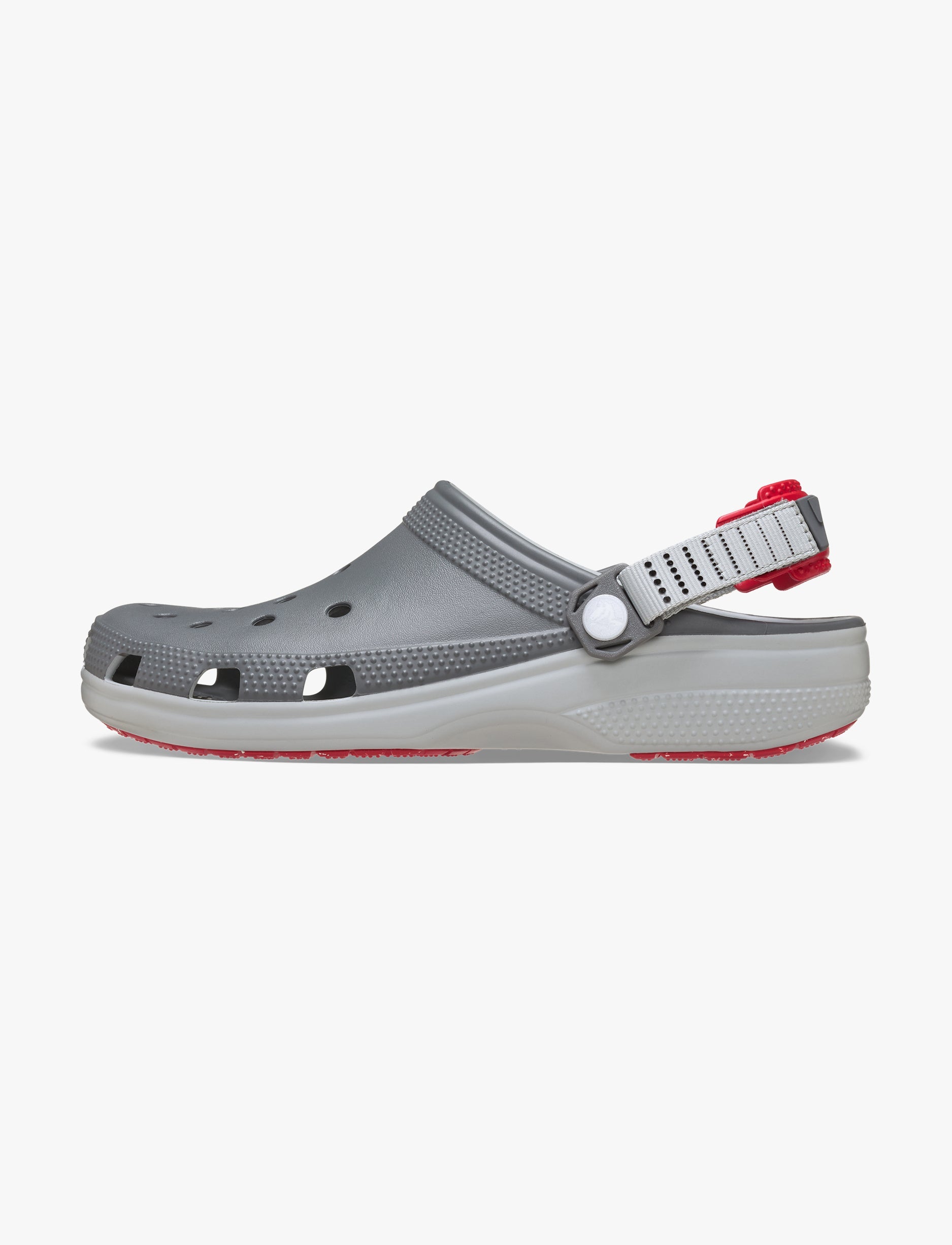 Crocs Classic Turbo Clog -  כפכפי קלוג קרוקס טורבו בצבע אפור סלאט
