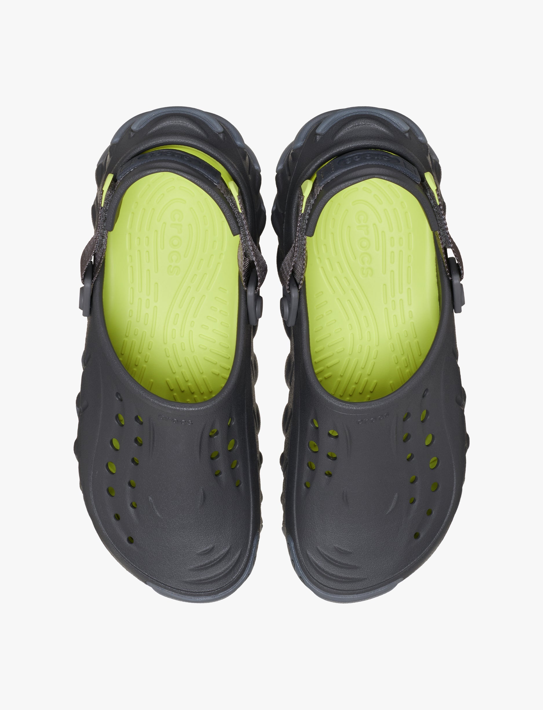 Crocs Echo Icy RO Clog - כפכפי קרוקס אקו קלוג בצבע שחור חול