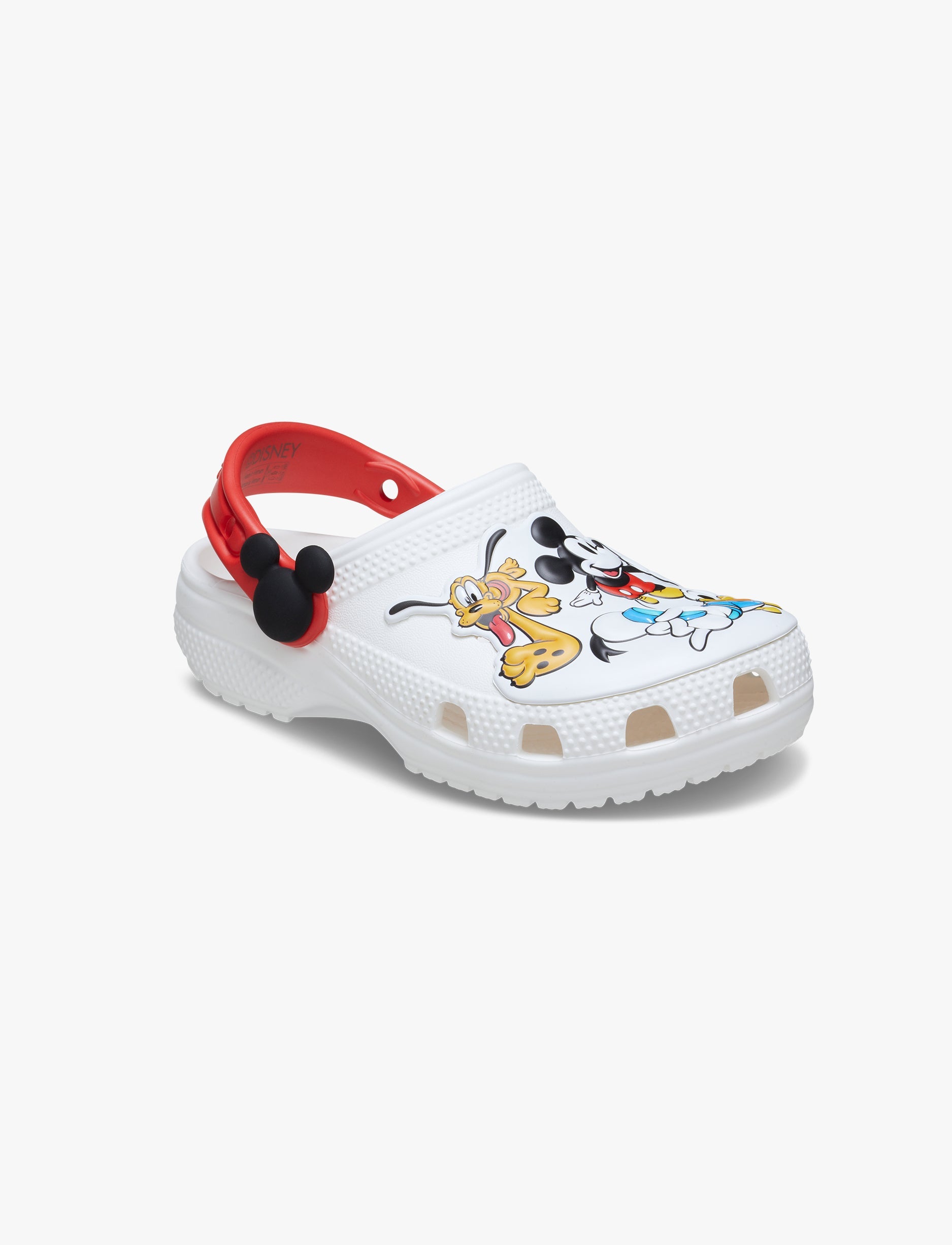 Crocs Mickey and Friends Classic Clog T - כפכפי קרוקס קלוג מיקי מאוס וחברים בצבע לבן/אדום